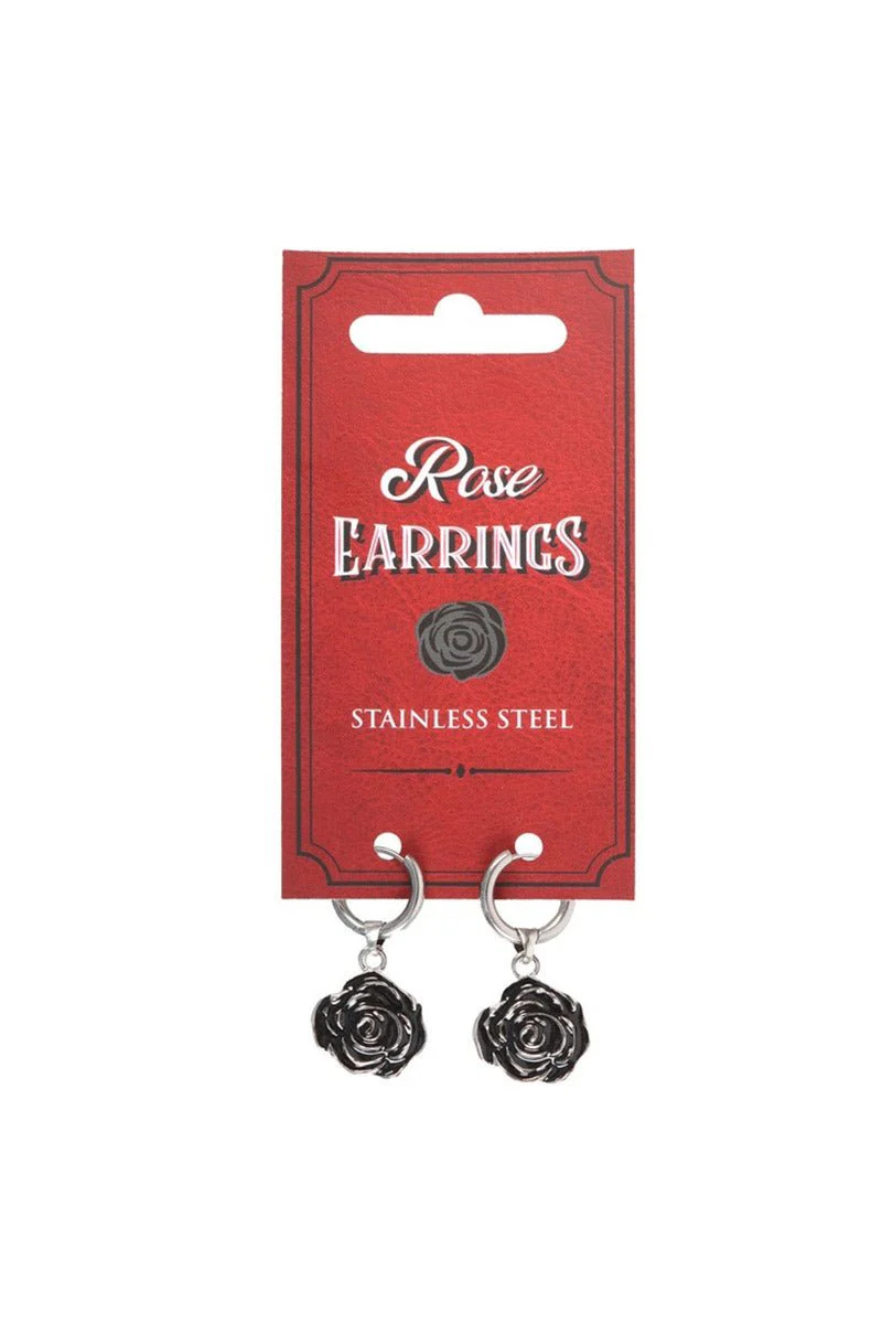 Gothic Rose Earrings - Image 4