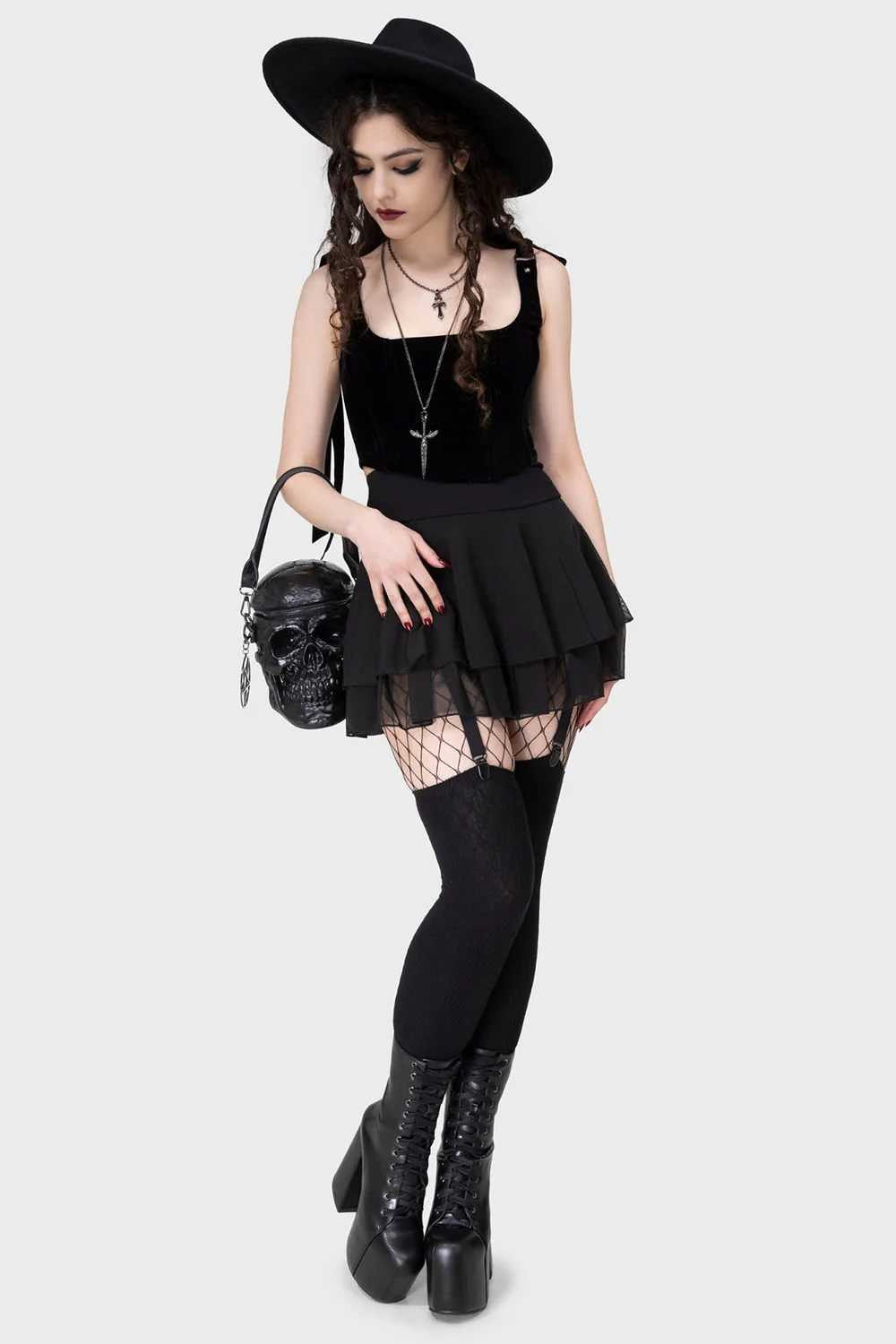 Grave Digger Skull Handbag [B] - Image 7