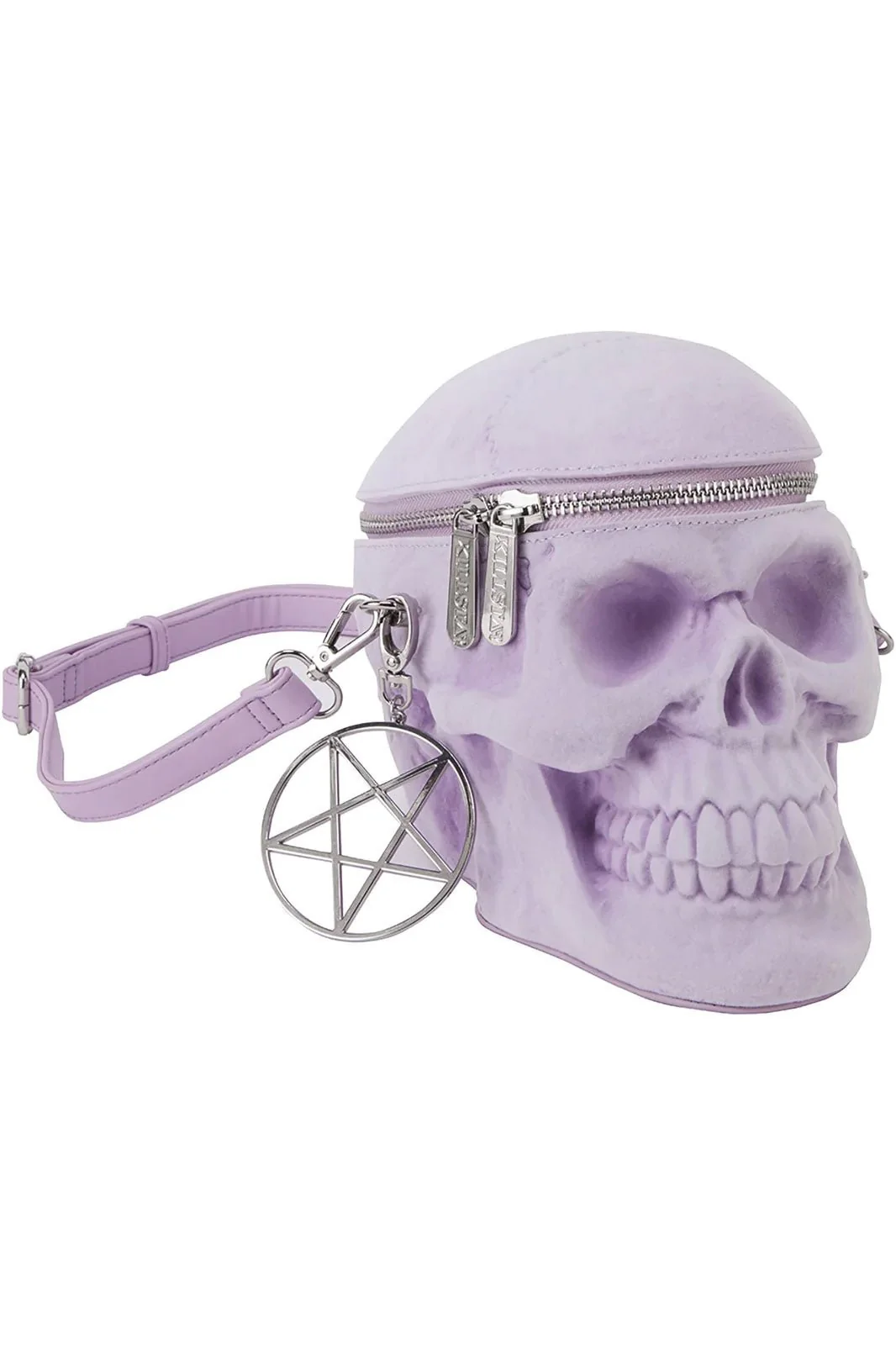Grave Digger Skull Handbag [LILAC] - Image 4