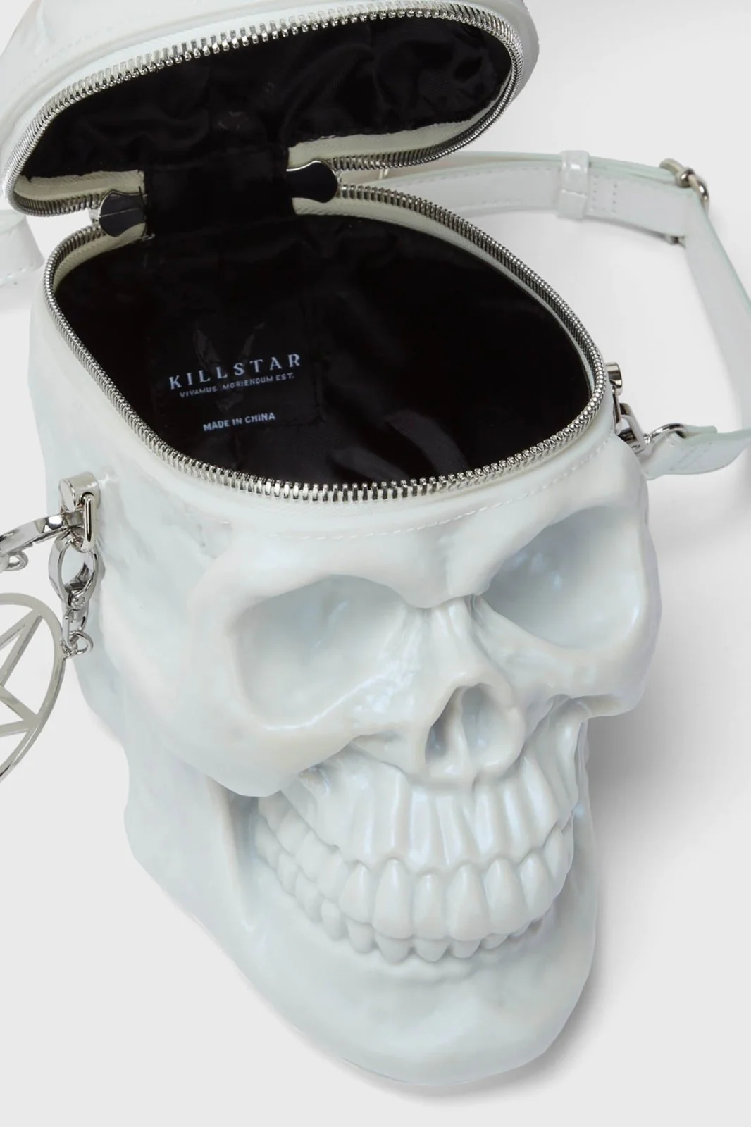 Grave Digger Skull Handbag [PEARL] - Image 3