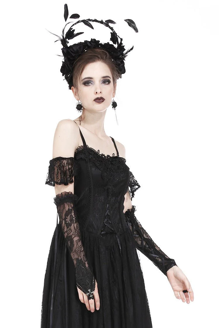 Grave Love Lace Gloves - Image 2