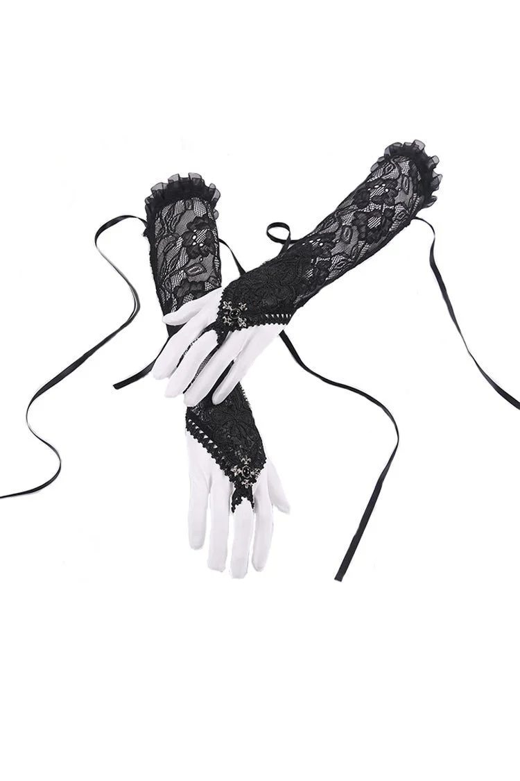Grave Love Lace Gloves - Image 3