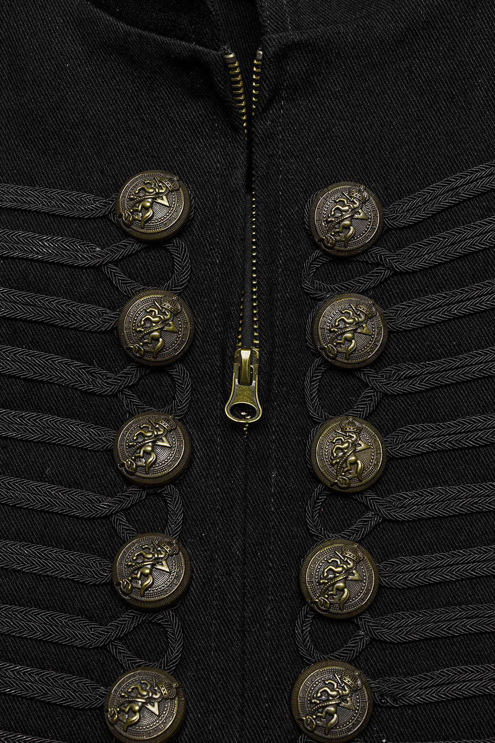 Grave March Black Cotton Vest - Image 10