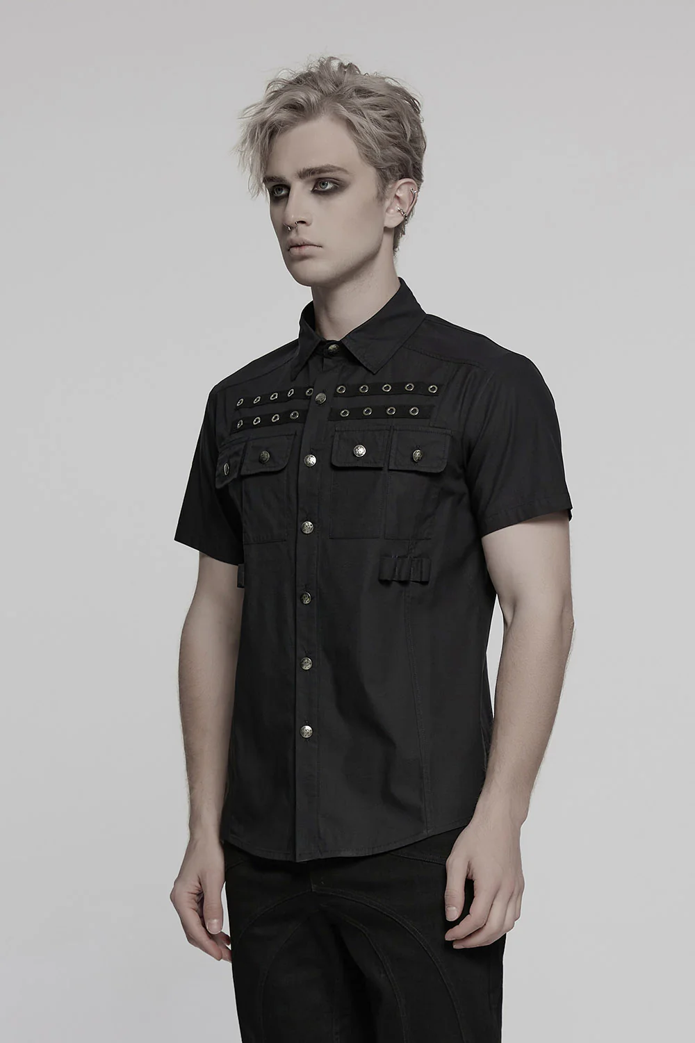 Grave Order Button Up Shirt - Image 3