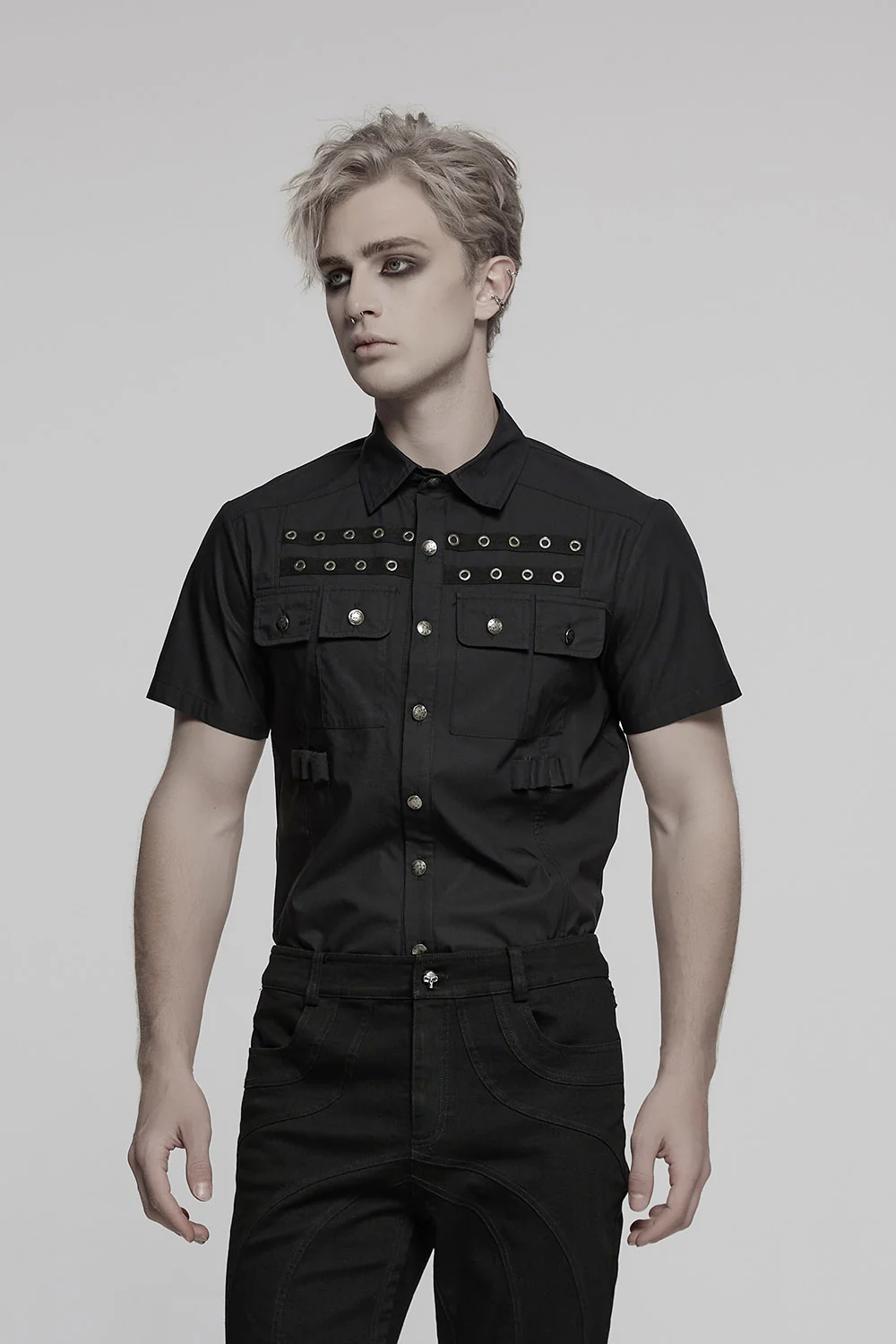 Grave Order Button Up Shirt - Image 6