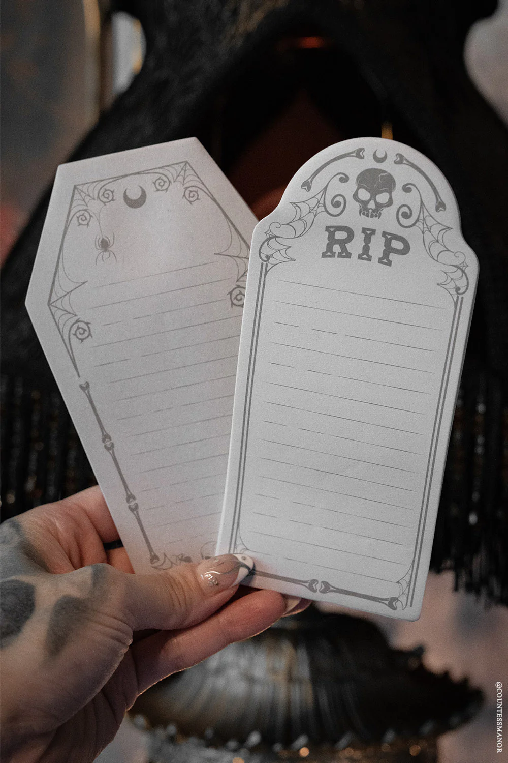 Grave Thoughts Tombstone Sticky Notes - Image 2