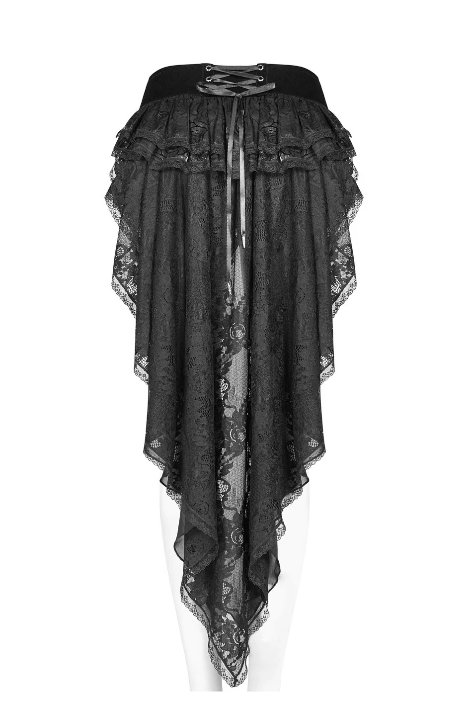 Gravebloom Ruffled Bloomers with Skirt Train - Image 8