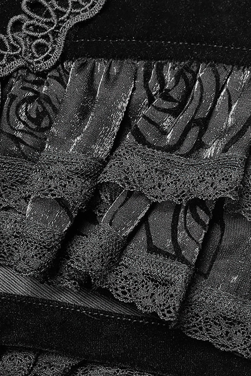 Gravebloom Ruffled Bloomers with Skirt Train - Image 9