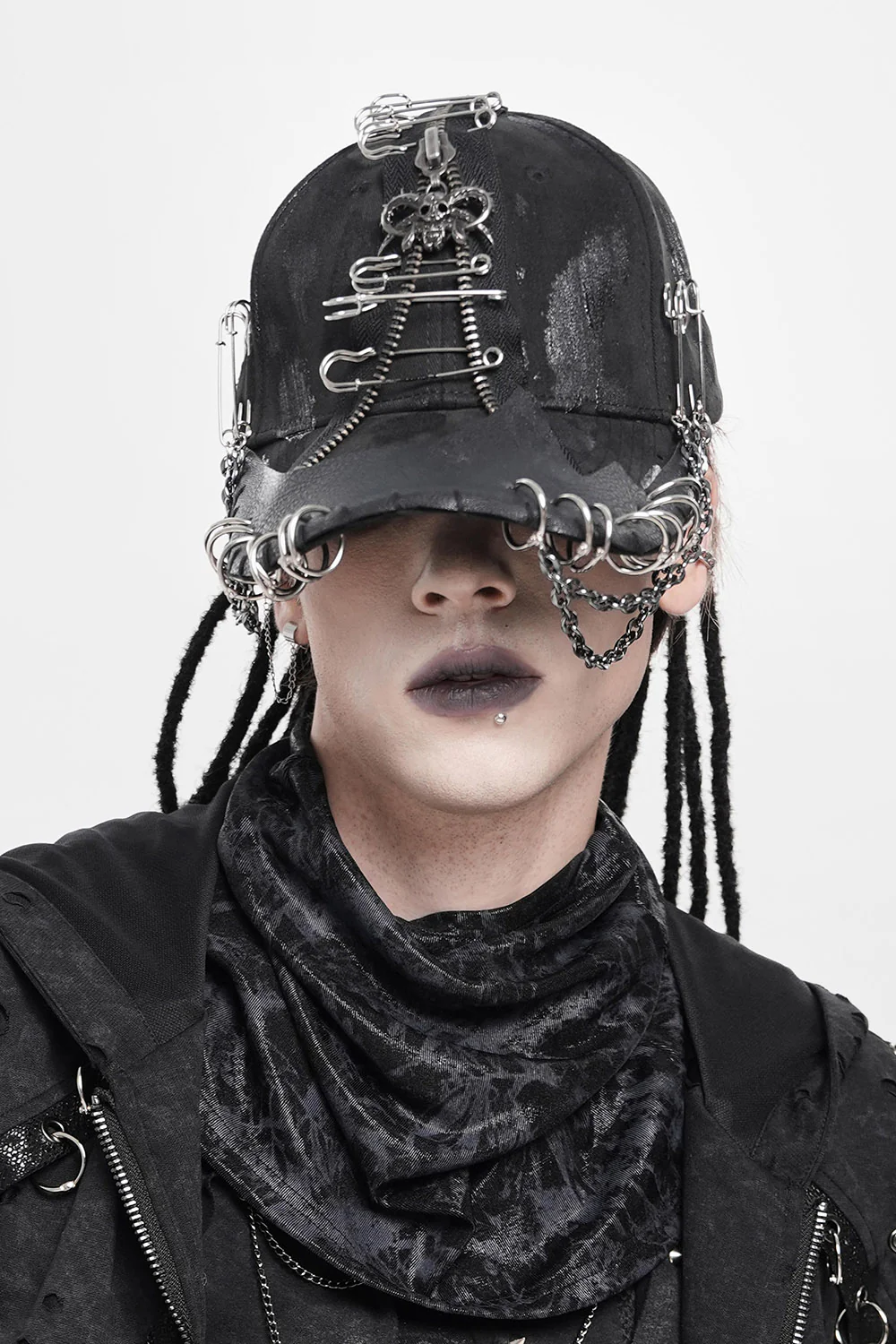 Gravepin Pierced Punk Hat