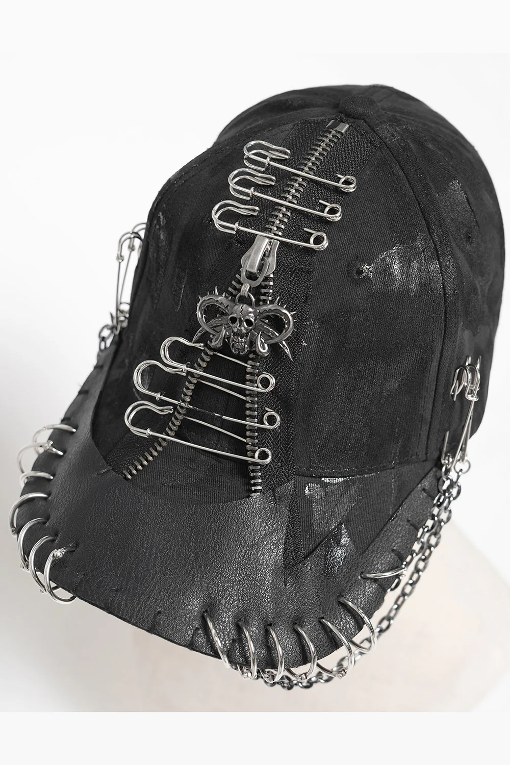 Gravepin Pierced Punk Hat - Image 6