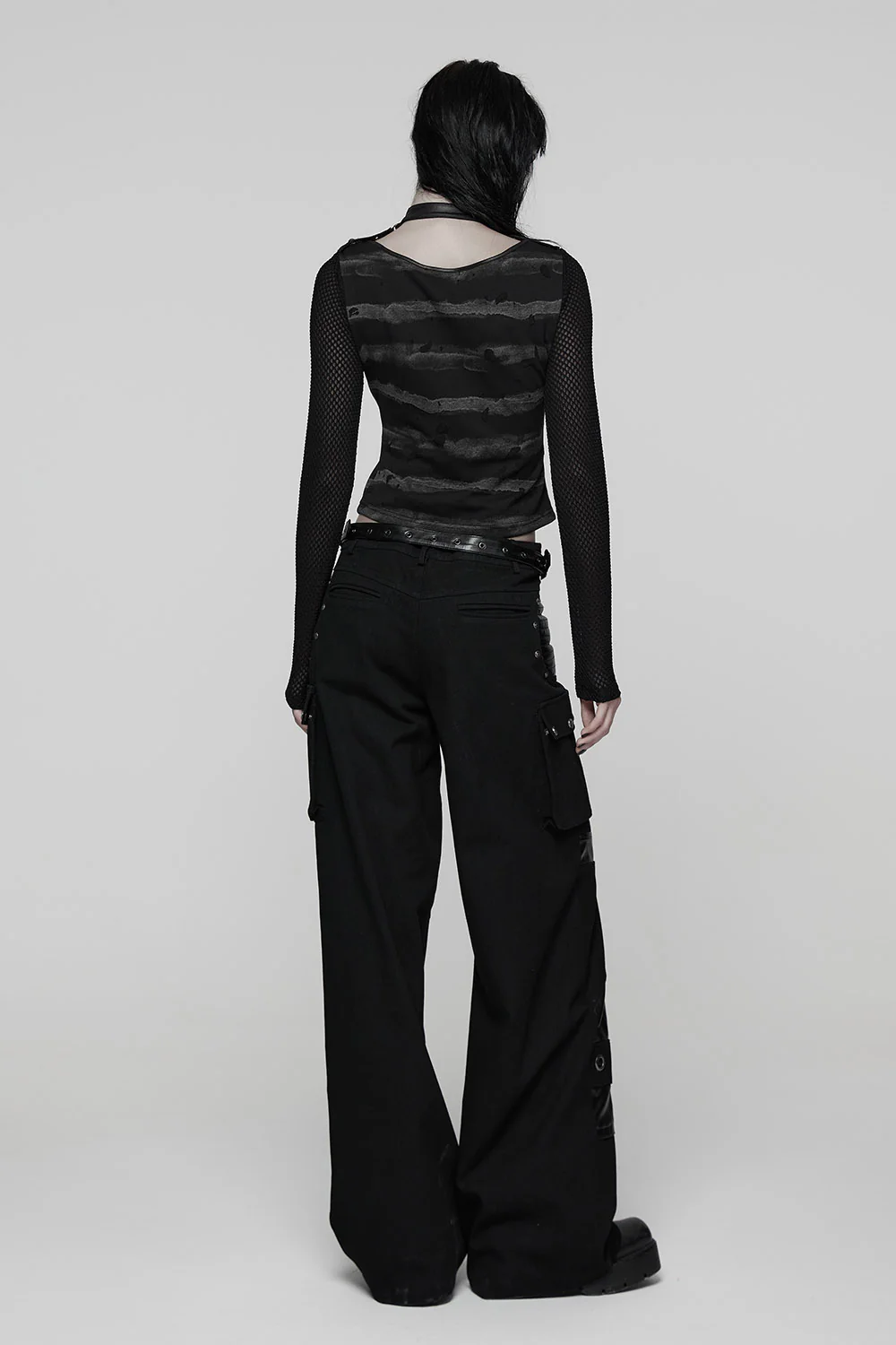 Gravestone Choker Top [Black/Grey] - Image 7
