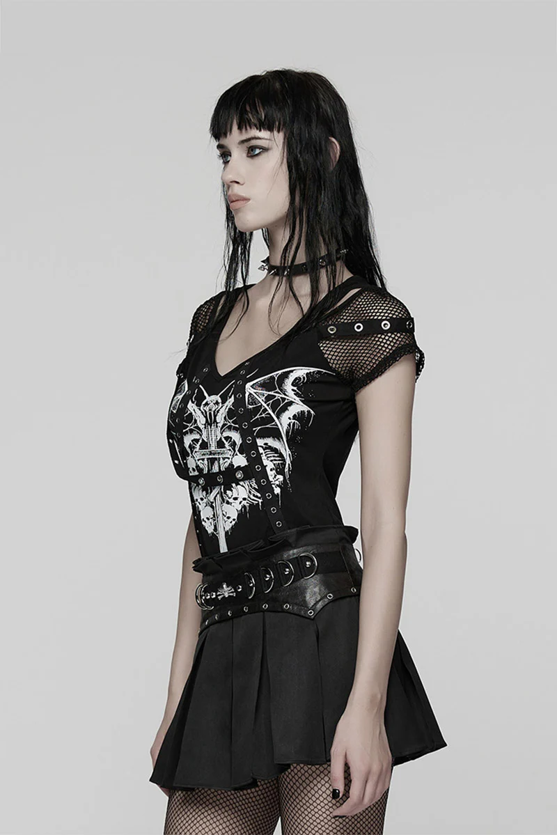 Gravewing Fishnet Top - Image 2