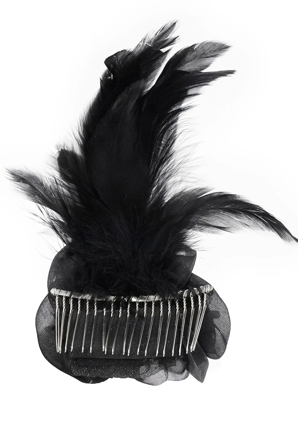 Graveyard Gardens Feather Hairpin - Image 5