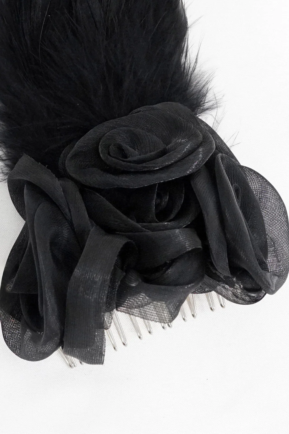 Graveyard Gardens Feather Hairpin - Image 6