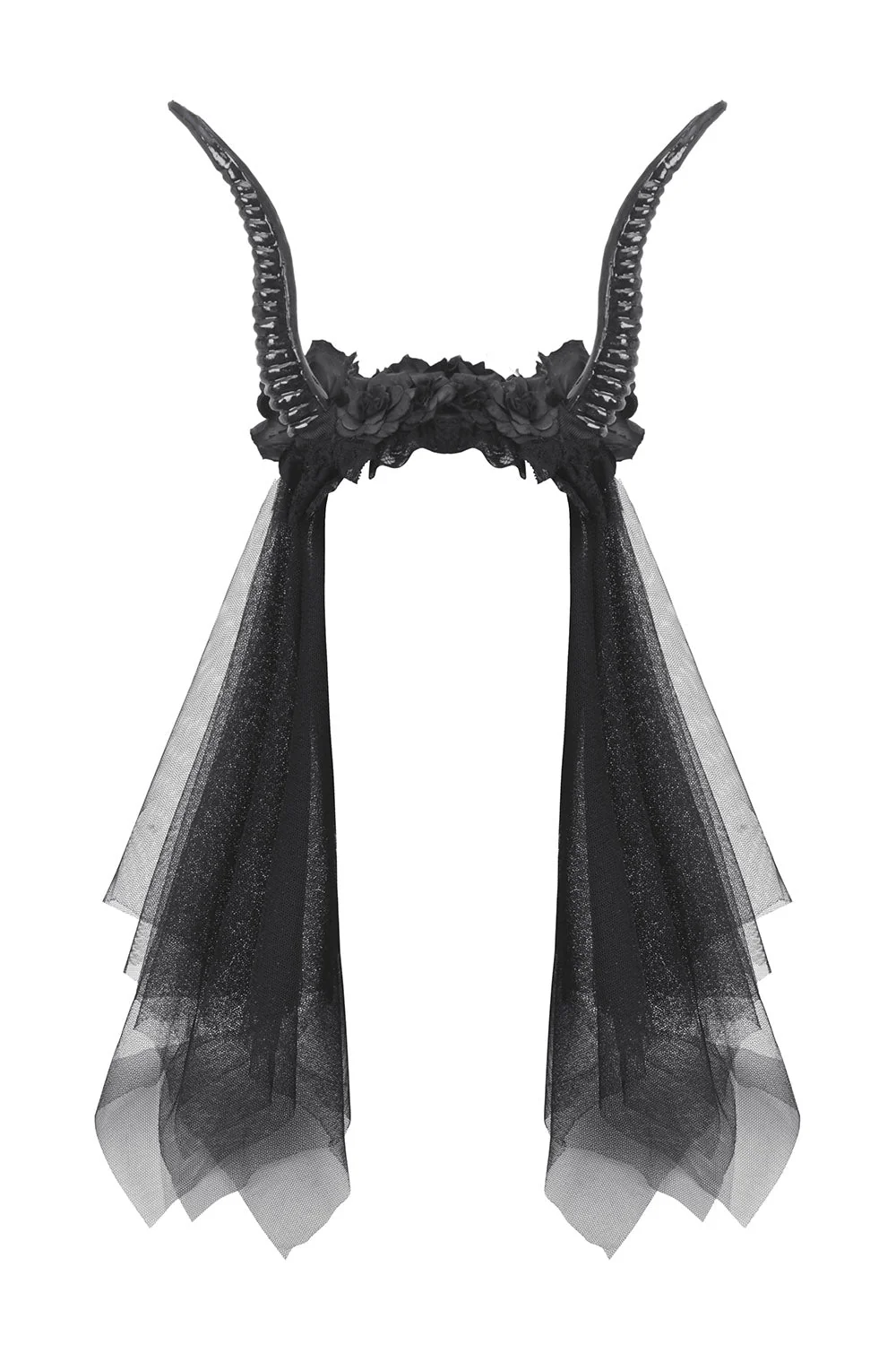 Graveyard Witch Veiled Headdress - Image 4