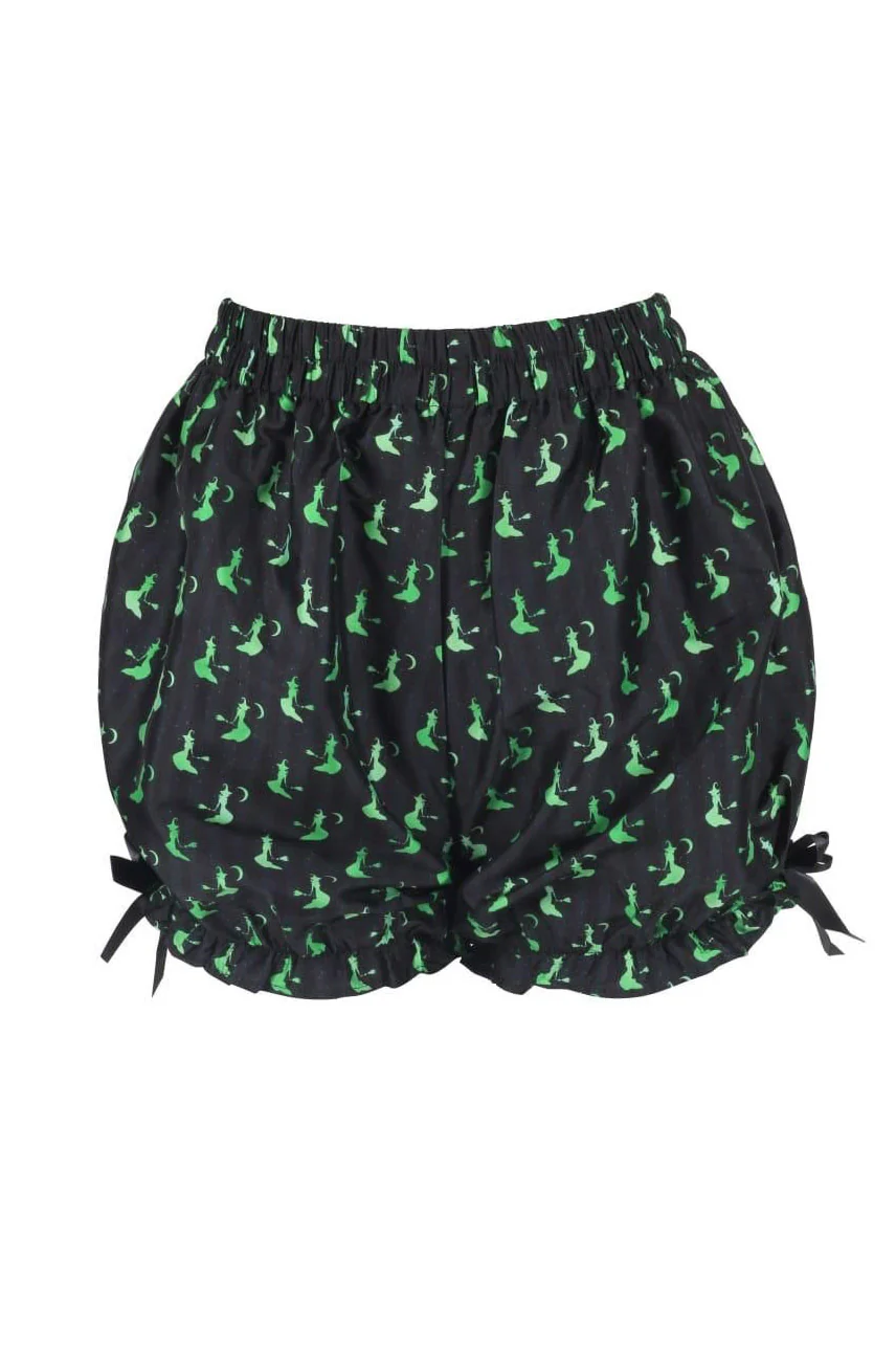 Green Witches Crepe Bloomers