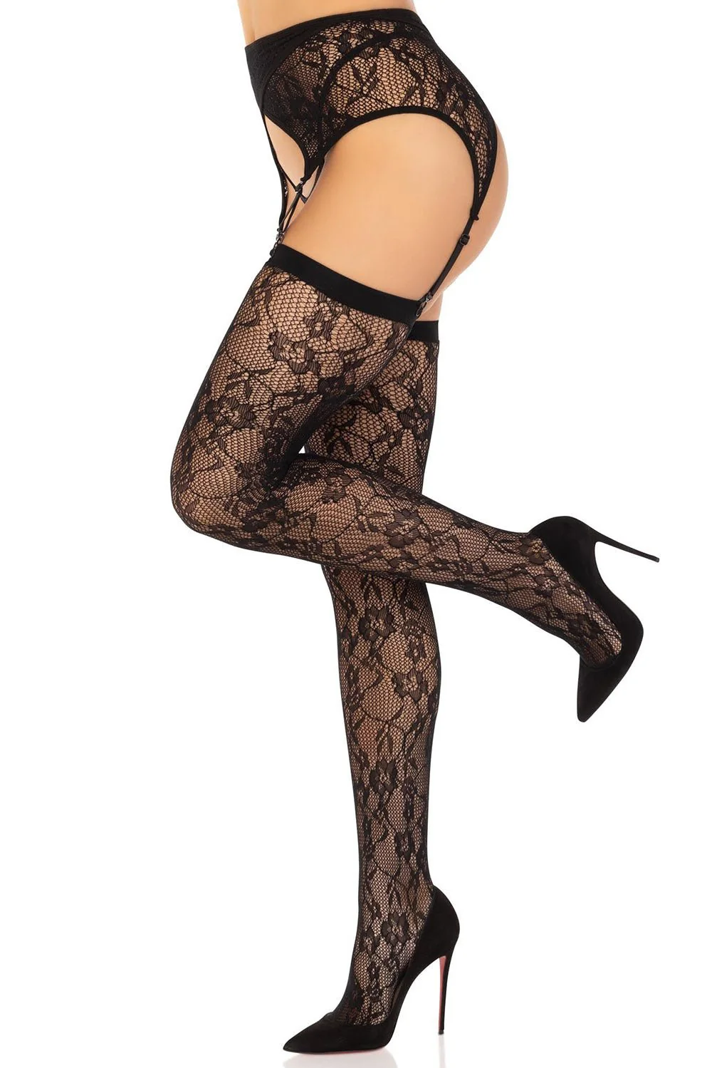Grim Flowers Garter Set [Multiple Colors] - Image 4