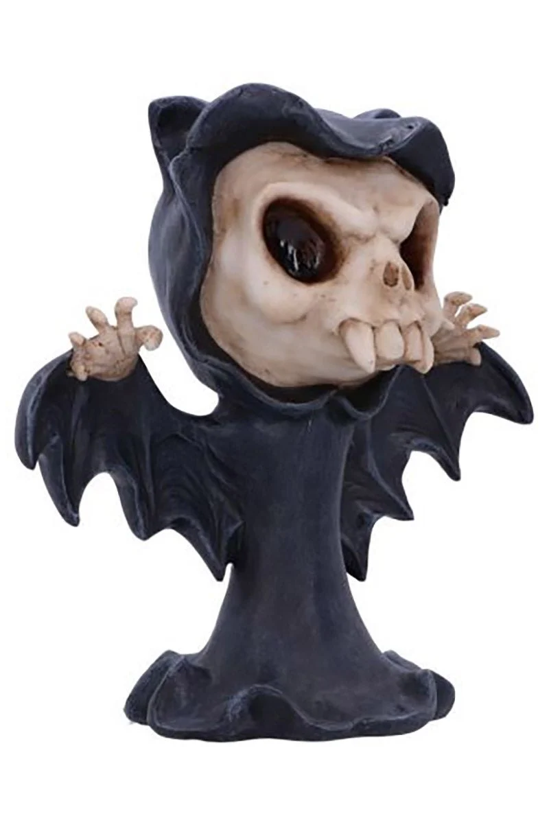 Grim Reaper Bat Vamp Statue - Image 5