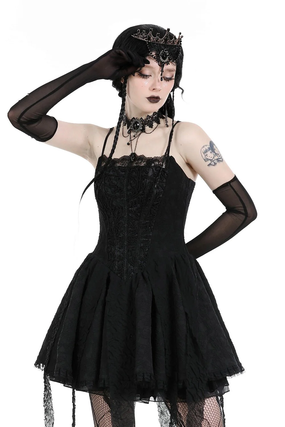 Grimm Witch Mini Dress - Image 5