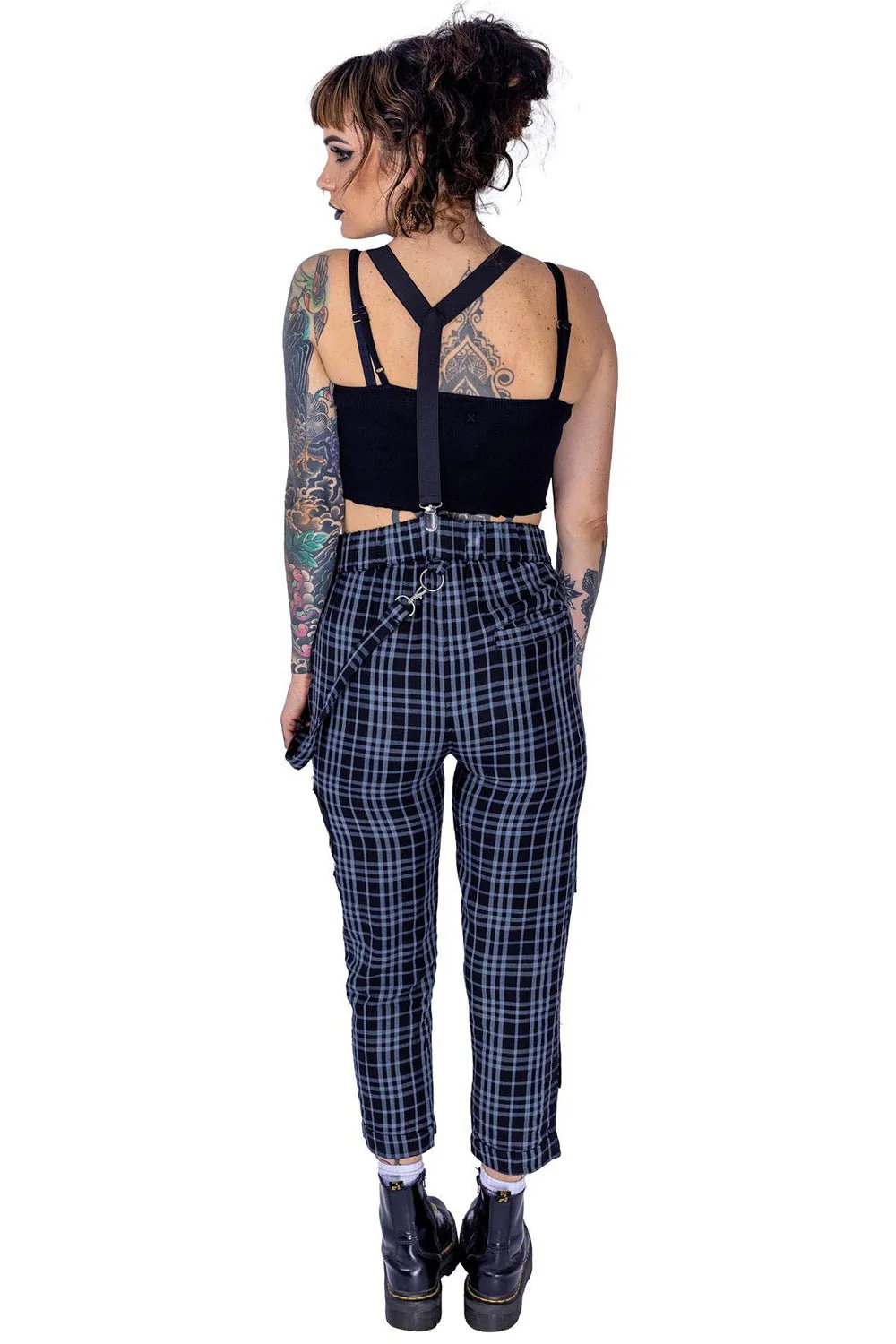 Grimoire Dungarees [Grey] - Image 3
