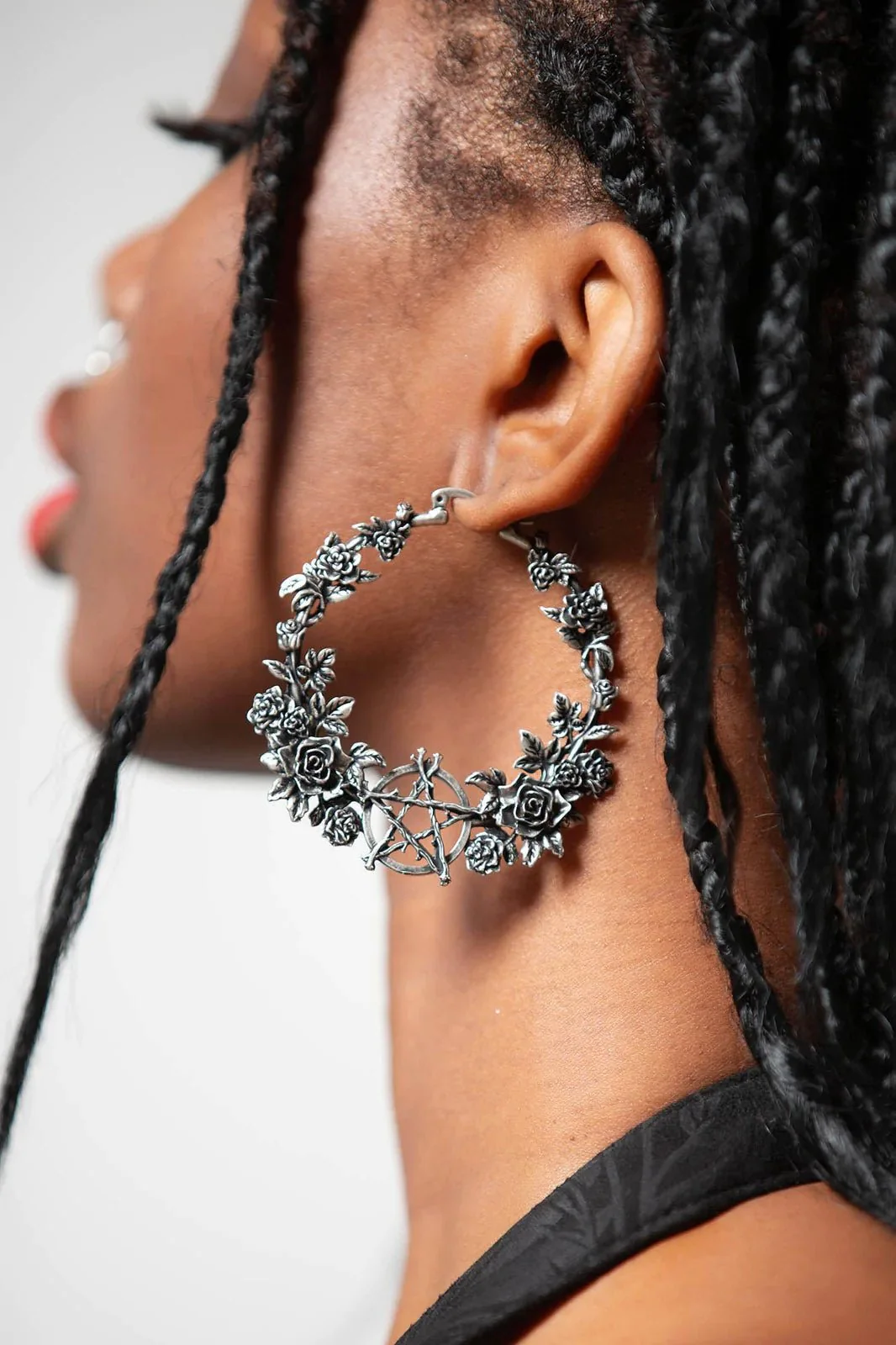 Grimwood Hoop Earrings - Image 2