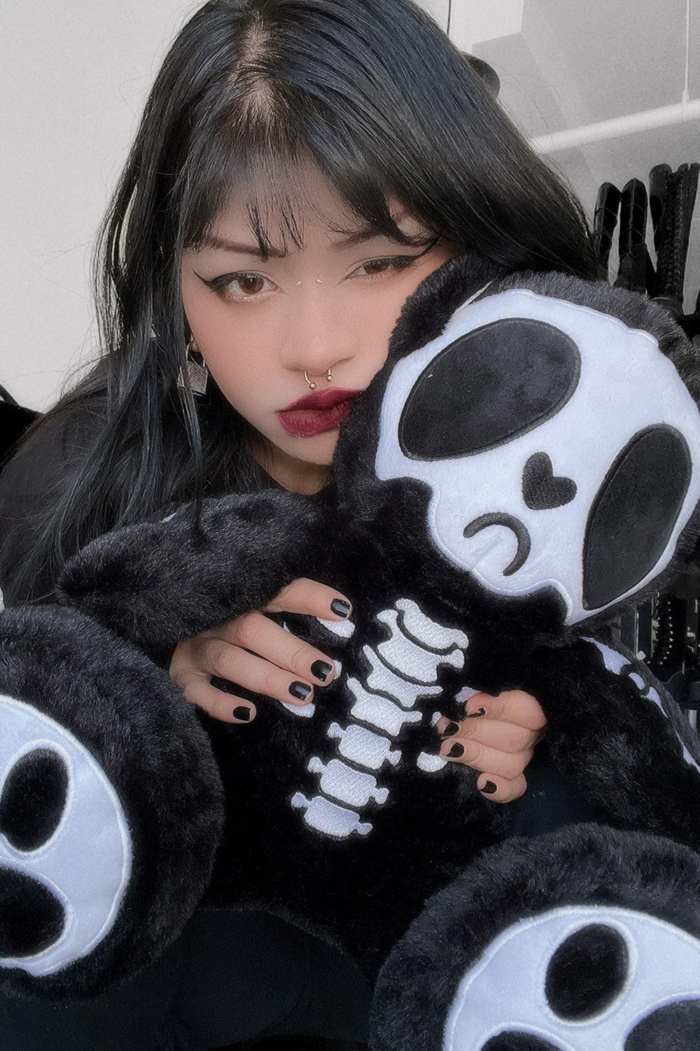 Grumpy Bones Bear Plush Toy - Image 7