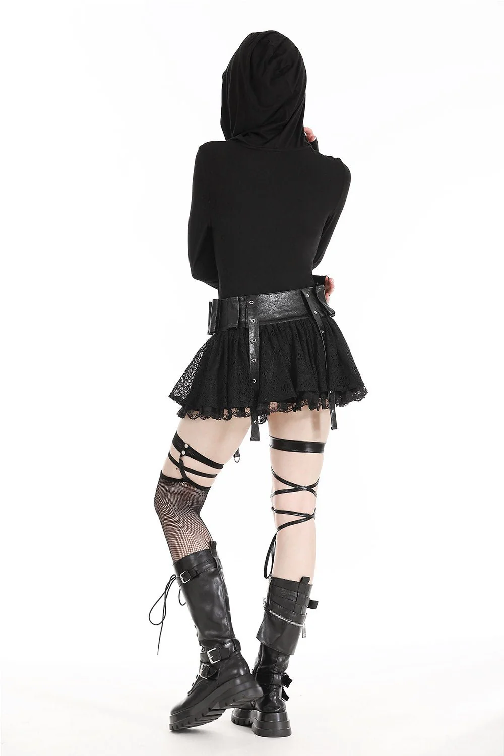 Grunge Grave Hooded Top - Image 6