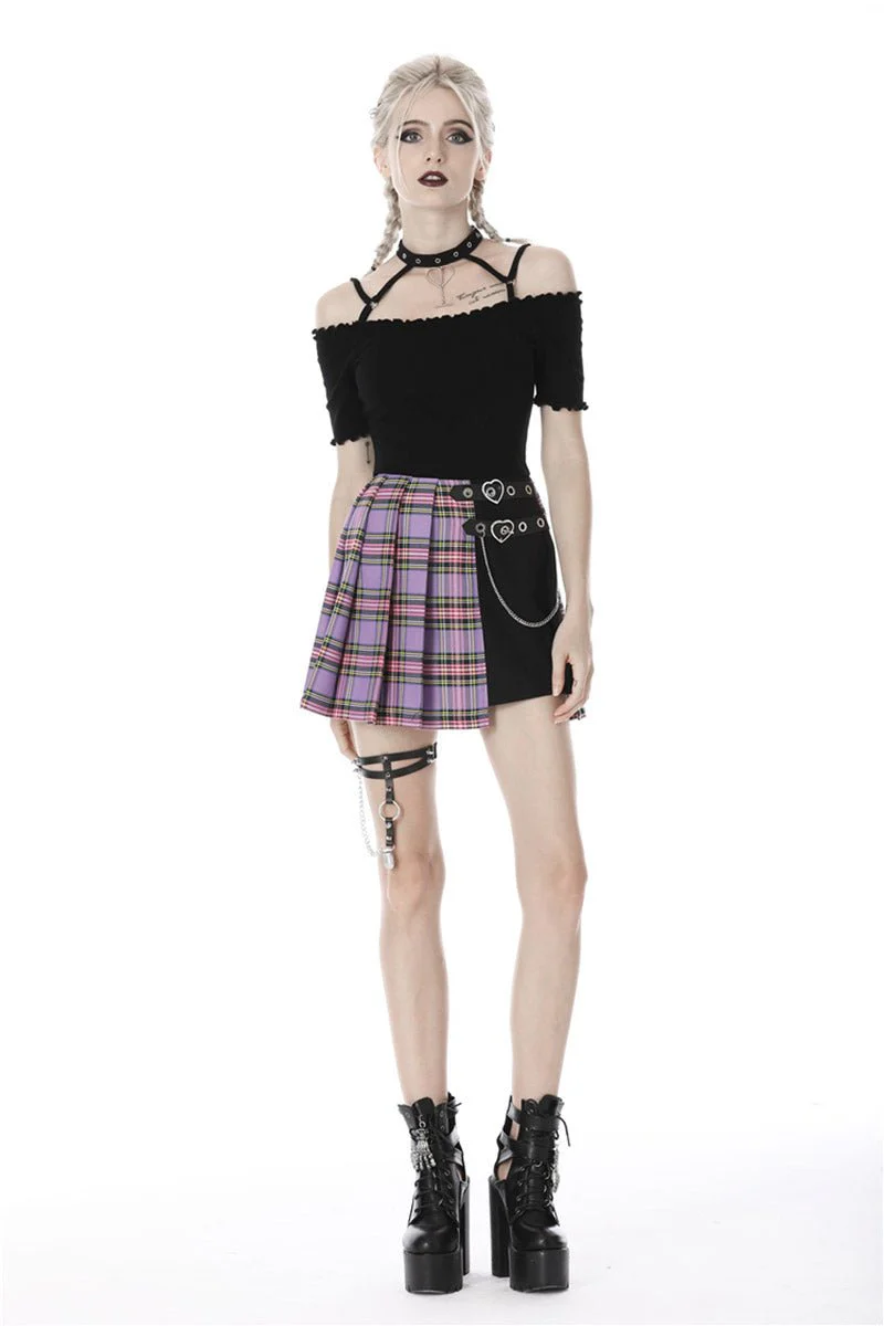 Grunge Love Pleated Skirt - Image 2