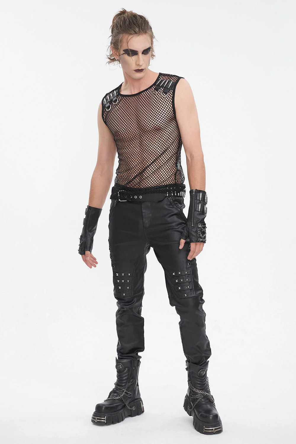 Gunner Apocalyptic Punk Tank Top - Image 4