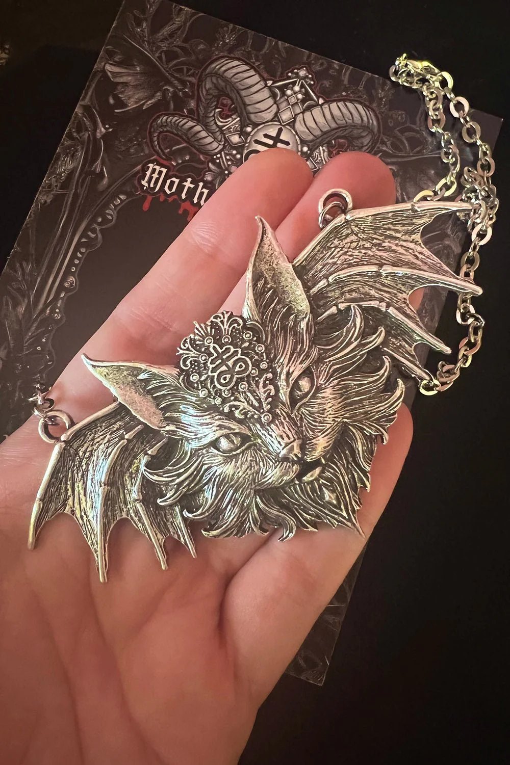 Hades The Bat Cat Necklace - Image 3