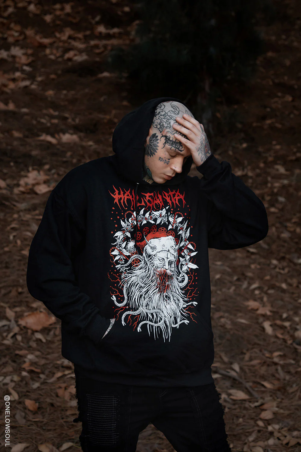 Hail Santa Hoodie - Image 13