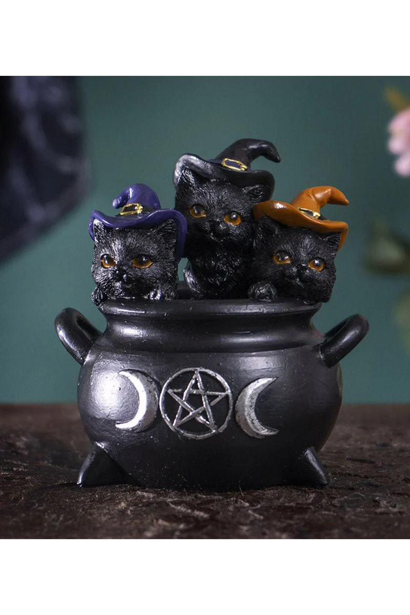 Hallow Kittens Sculpture - Image 5
