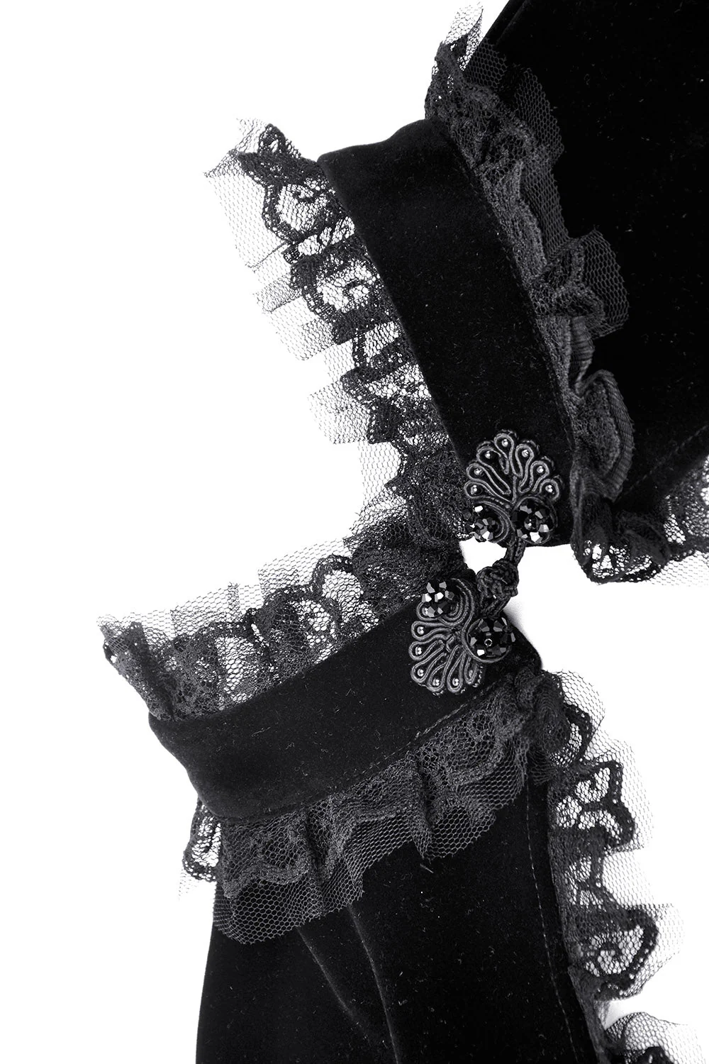 Hallowed Ground Gothic Bolero with Gloves - Image 11