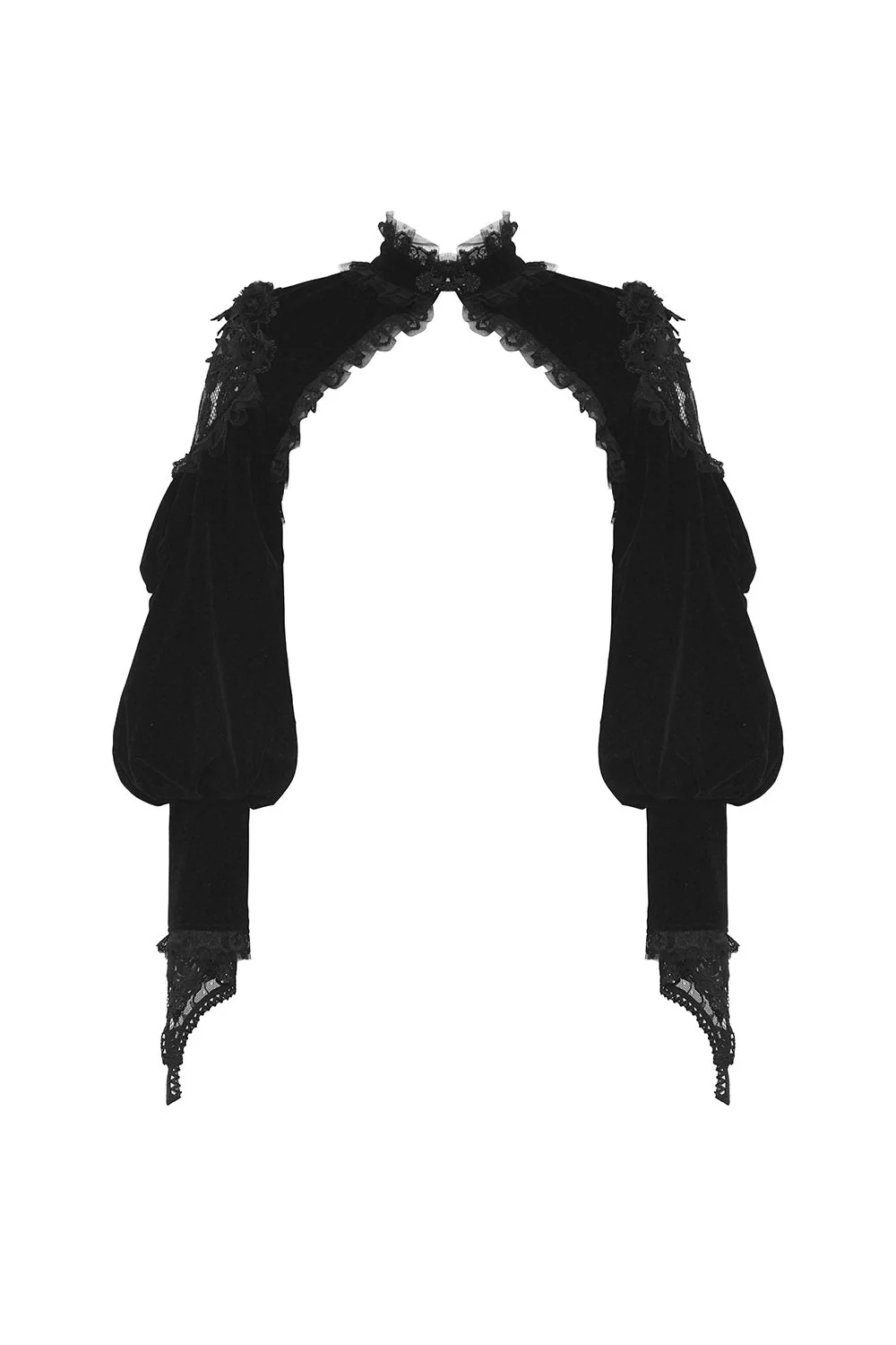 Hallowed Ground Gothic Bolero with Gloves - Image 9