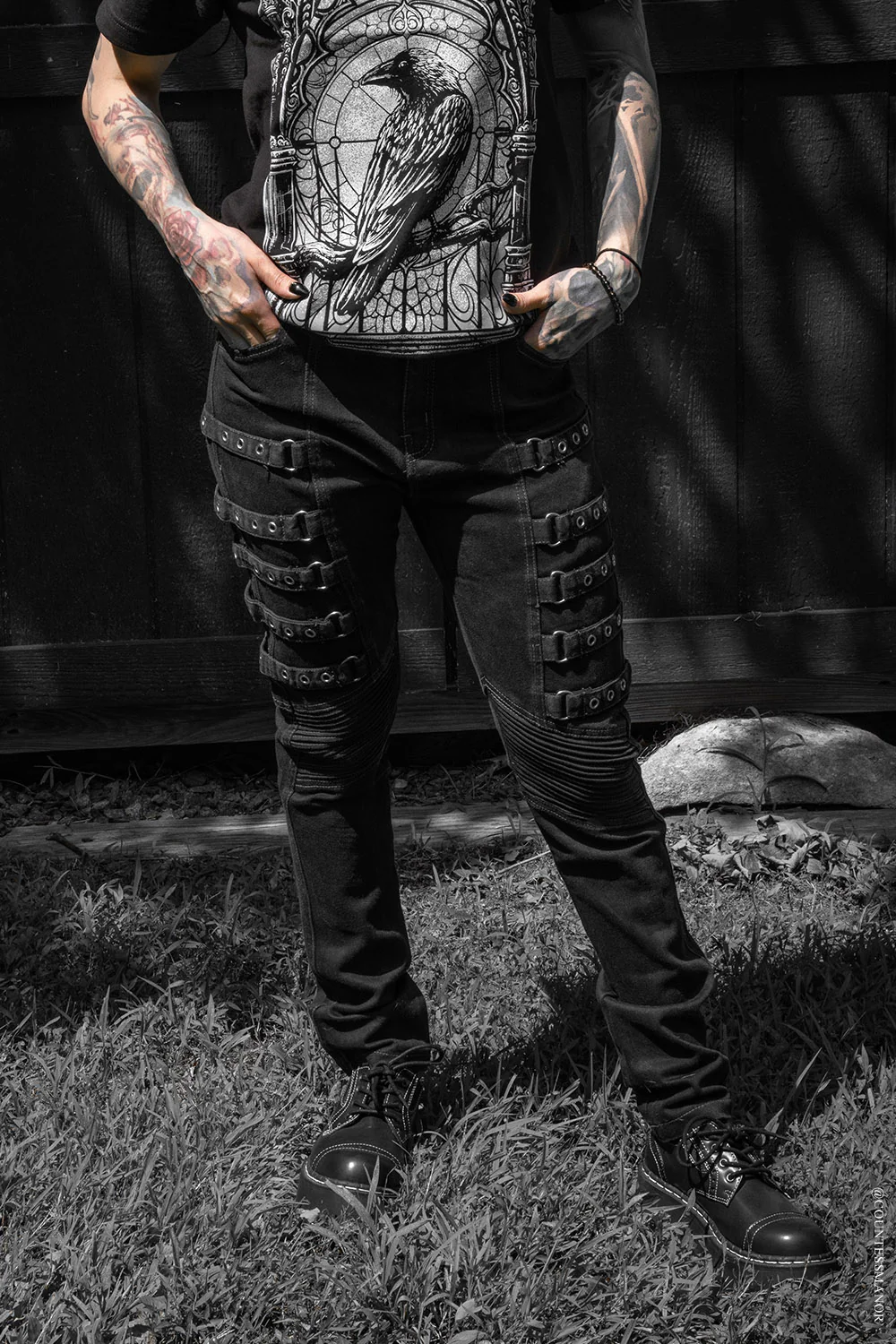 Hallowed Ground Strap Pants [Unisex] - Image 11