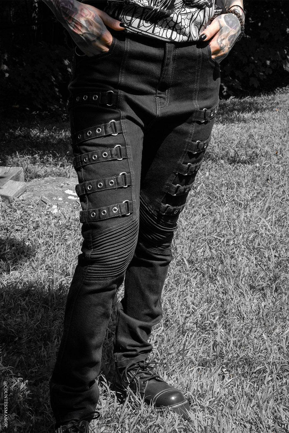 Hallowed Ground Strap Pants [Unisex] - Image 14