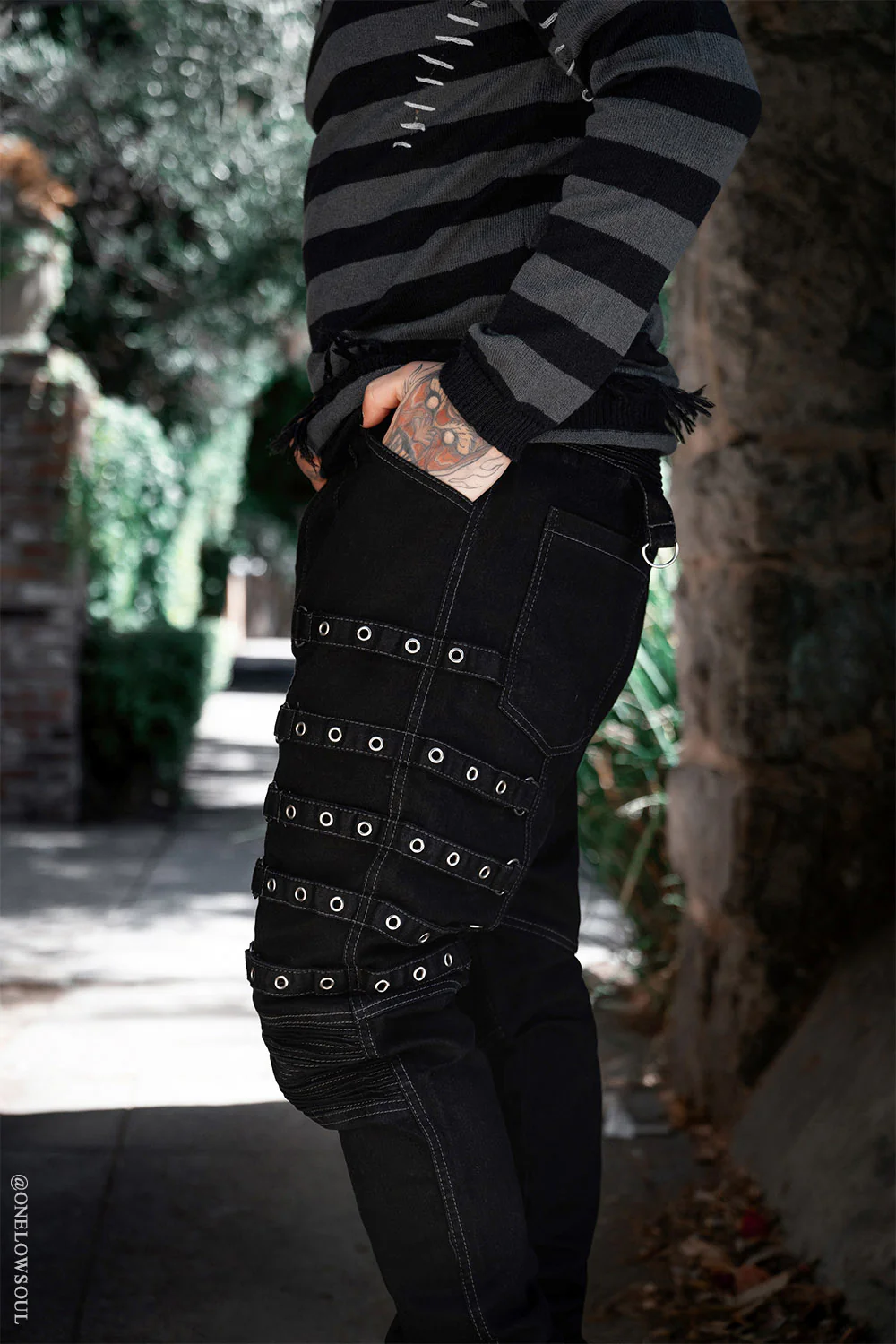 Hallowed Ground Strap Pants [Unisex] - Image 8
