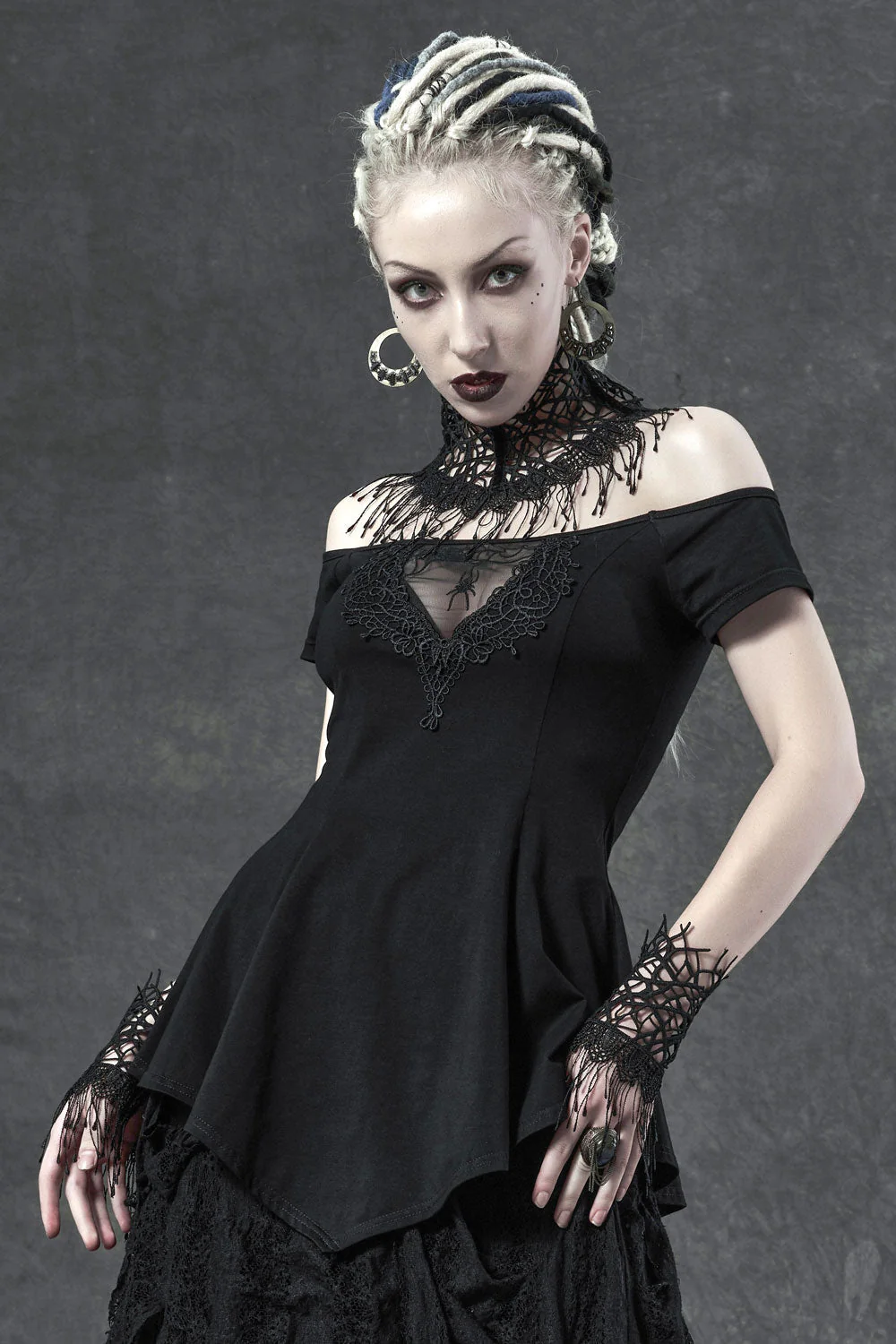 Hallowed Witch Collar & Glove Set - Image 2