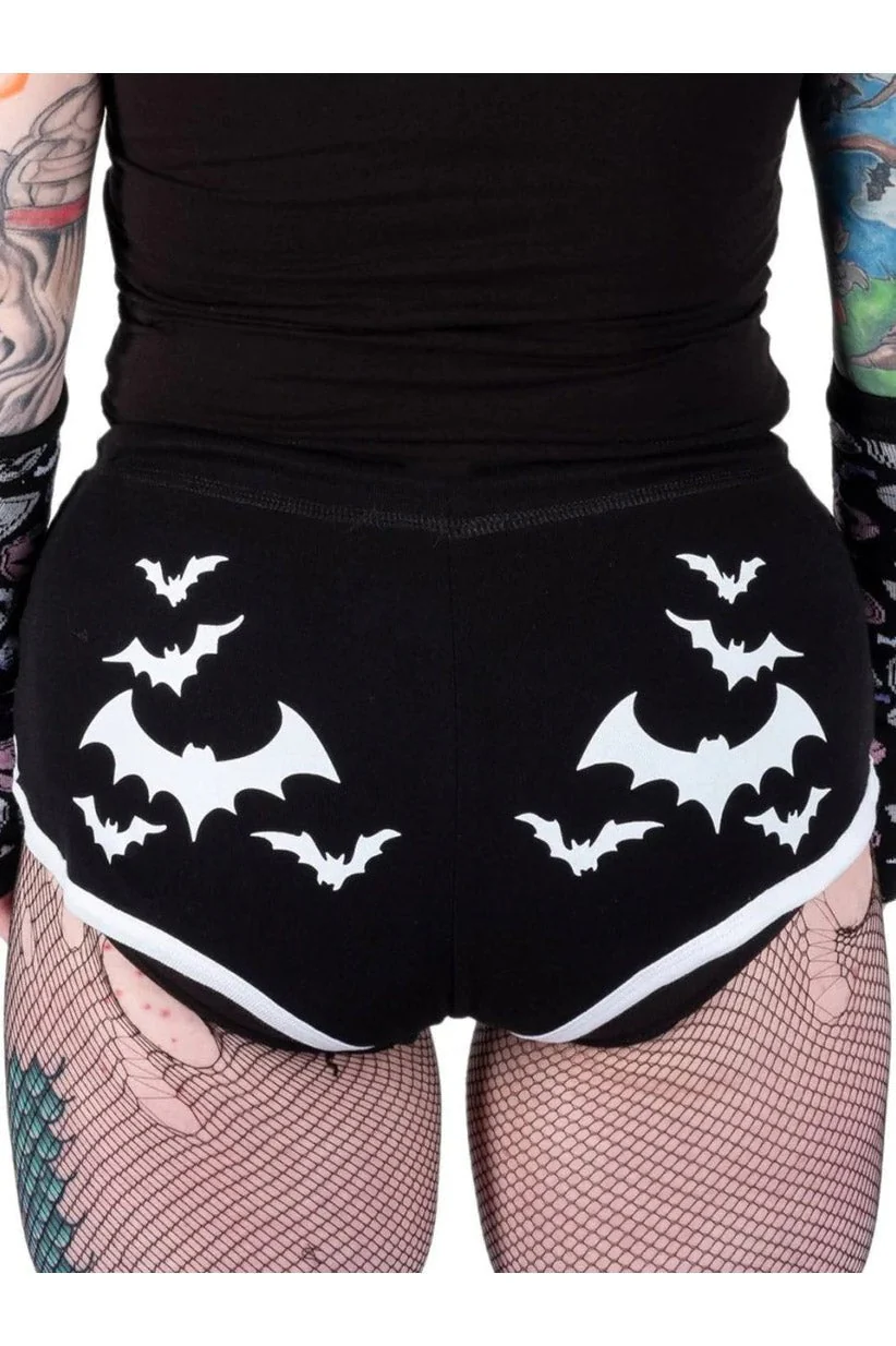 Halloween Bats Short Shorts - Image 8