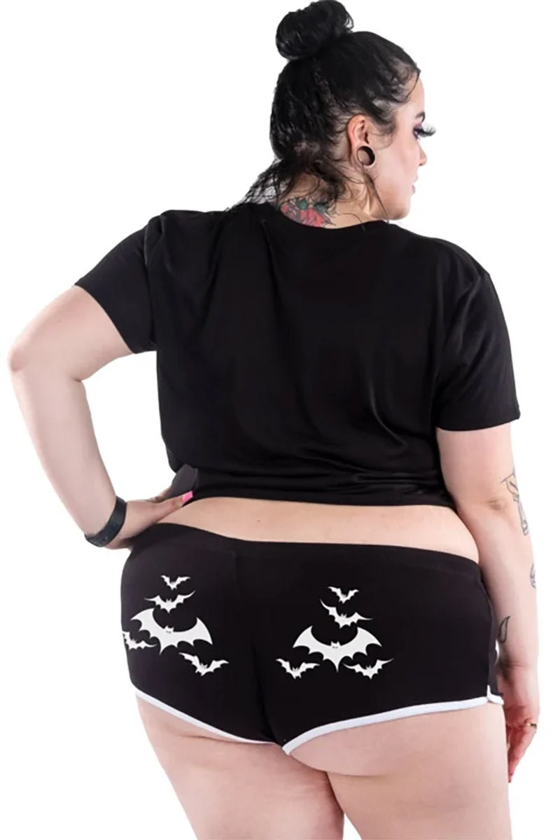 Halloween Bats Short Shorts - Image 9