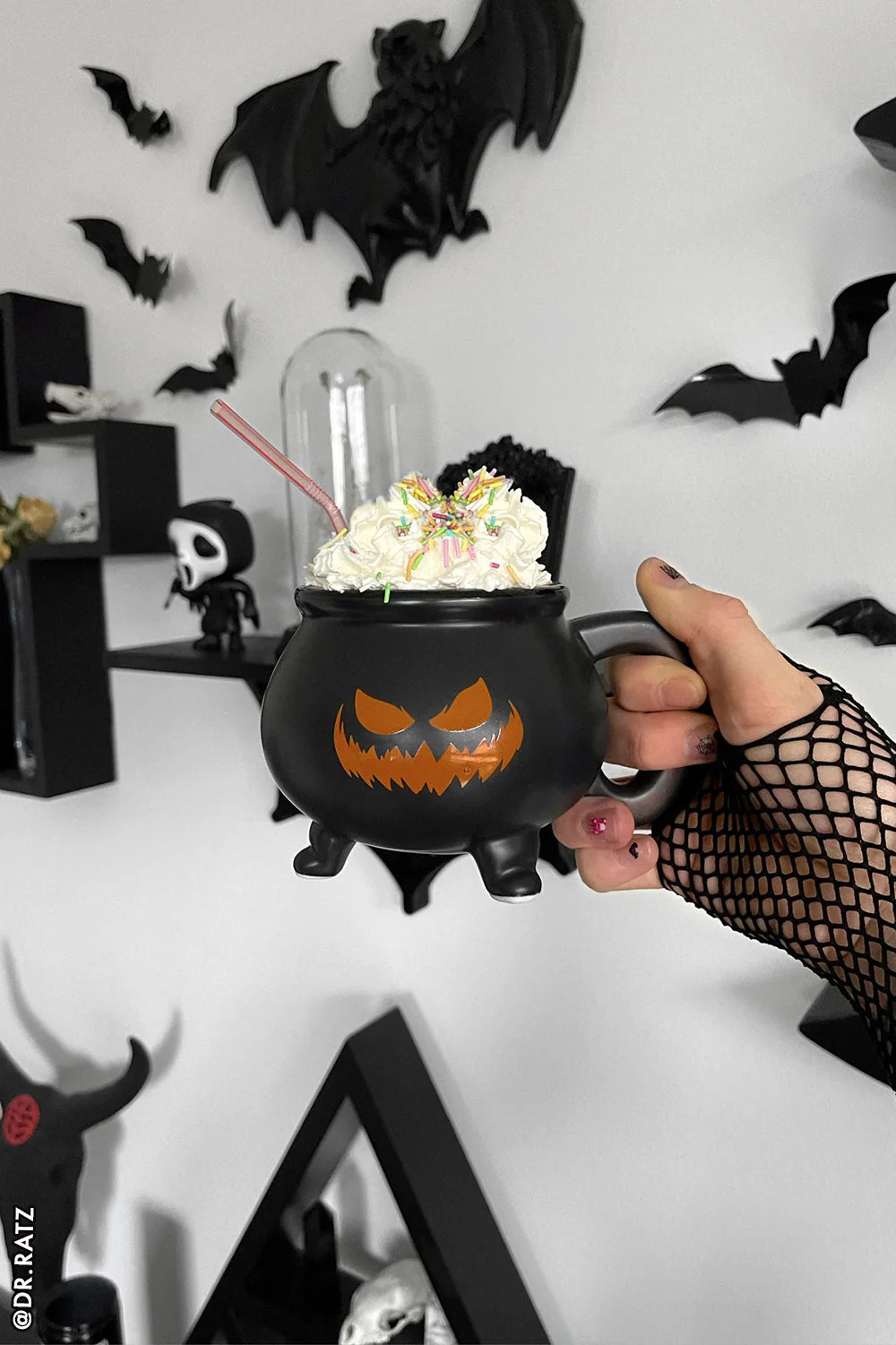 Halloween Fiend Cauldron Mug - Image 2
