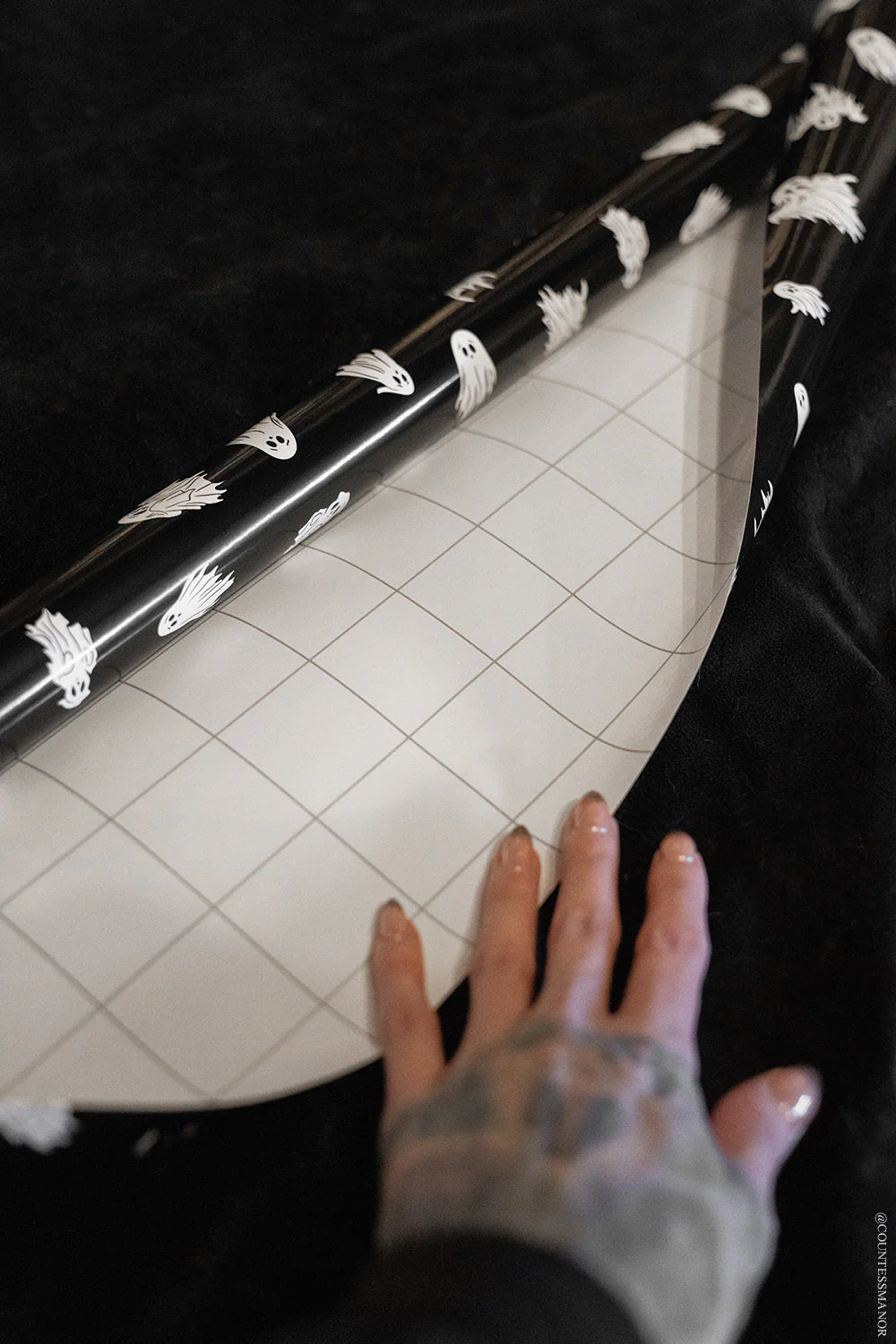 Halloween Ghosts Wrapping Paper [30" X 196"] - Image 4