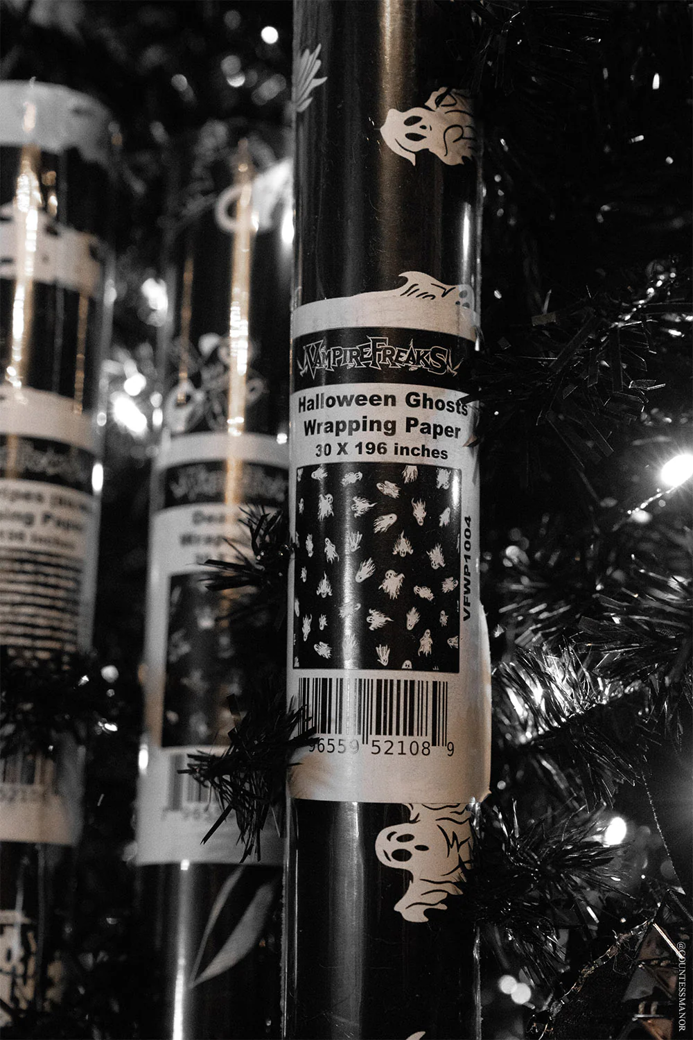 Halloween Ghosts Wrapping Paper [30" X 196"] - Image 6