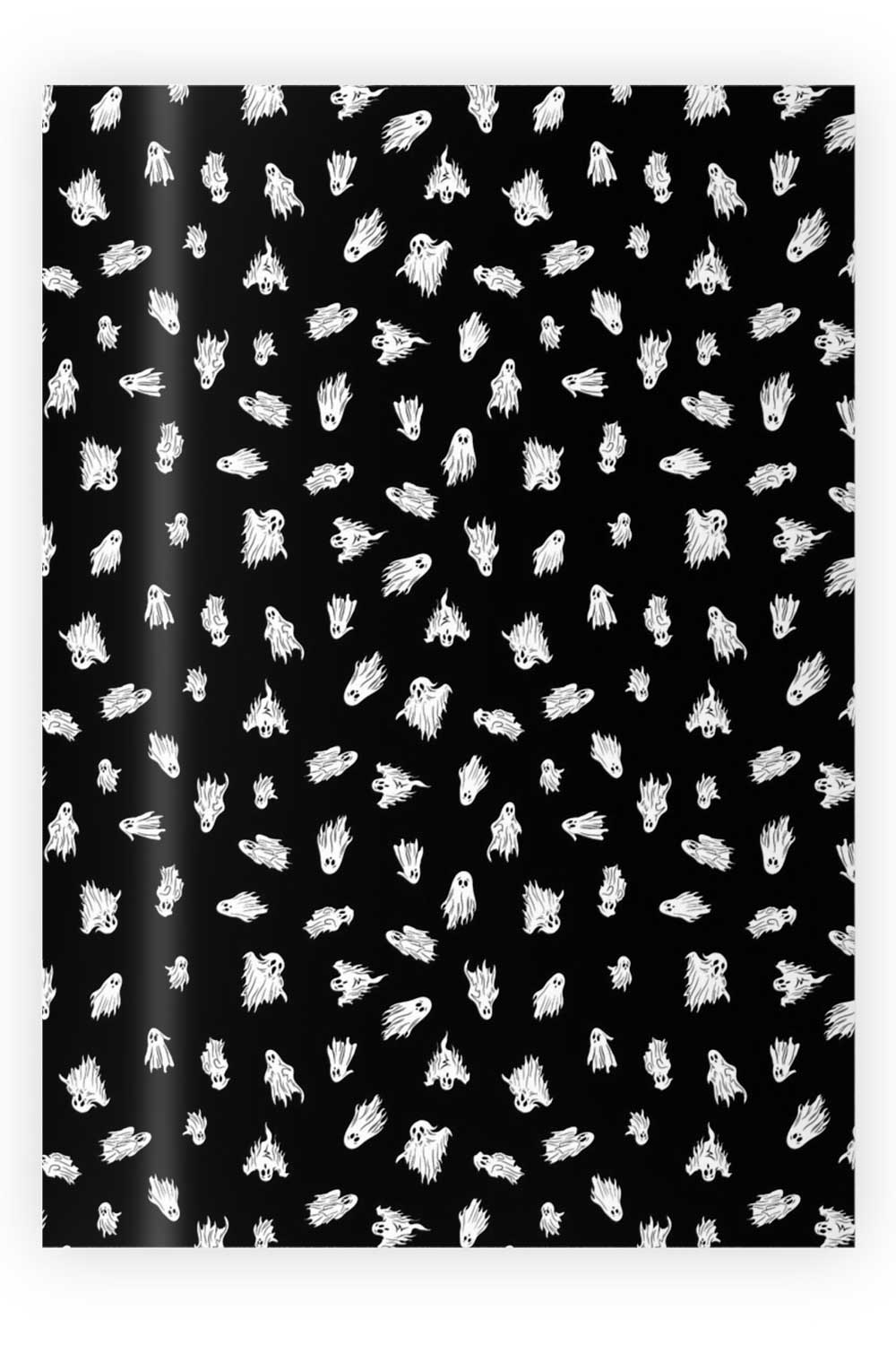 Halloween Ghosts Wrapping Paper [30" X 196"] - Image 7