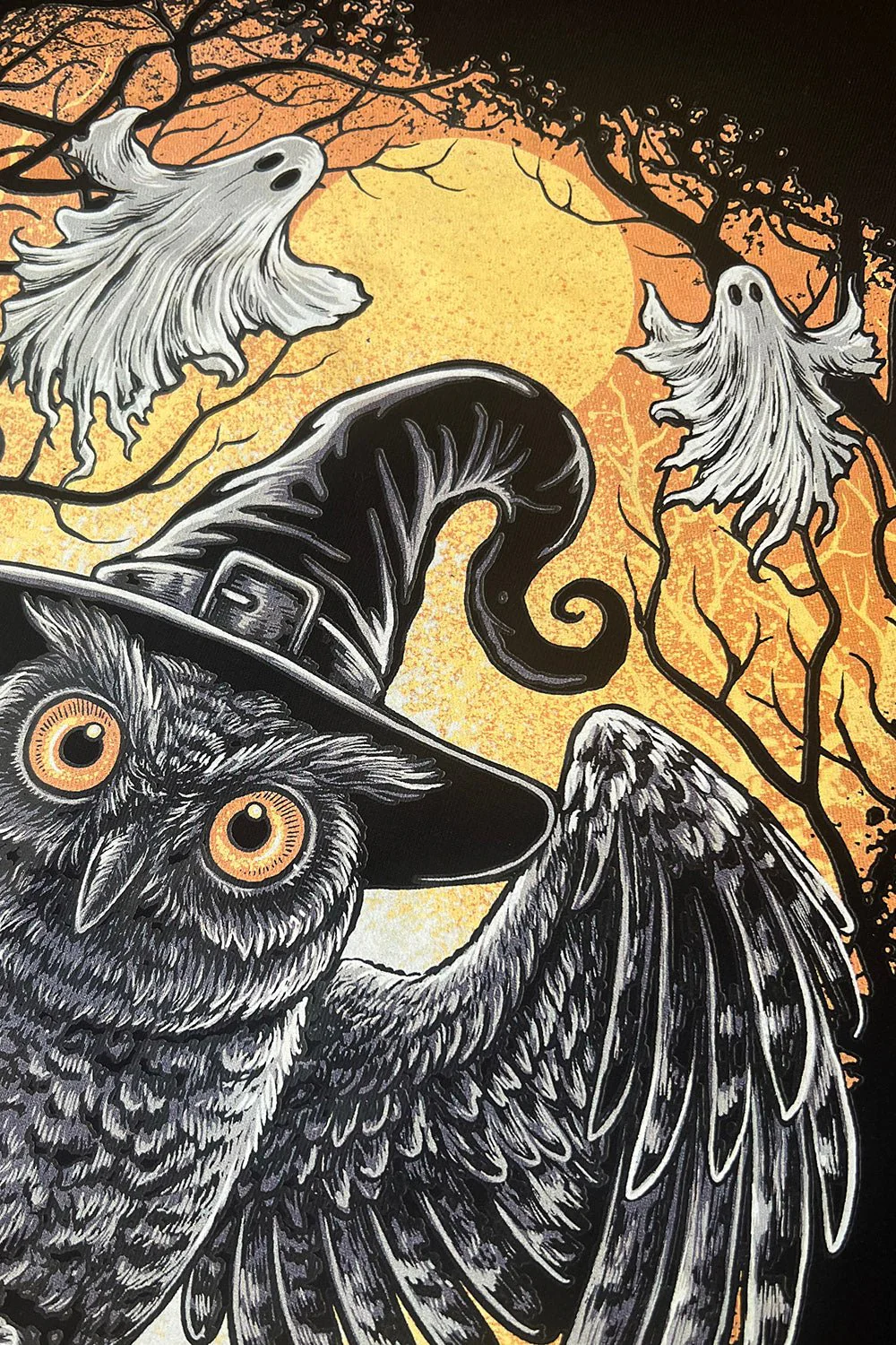 Halloween Owl Sweatshirt - Image 3