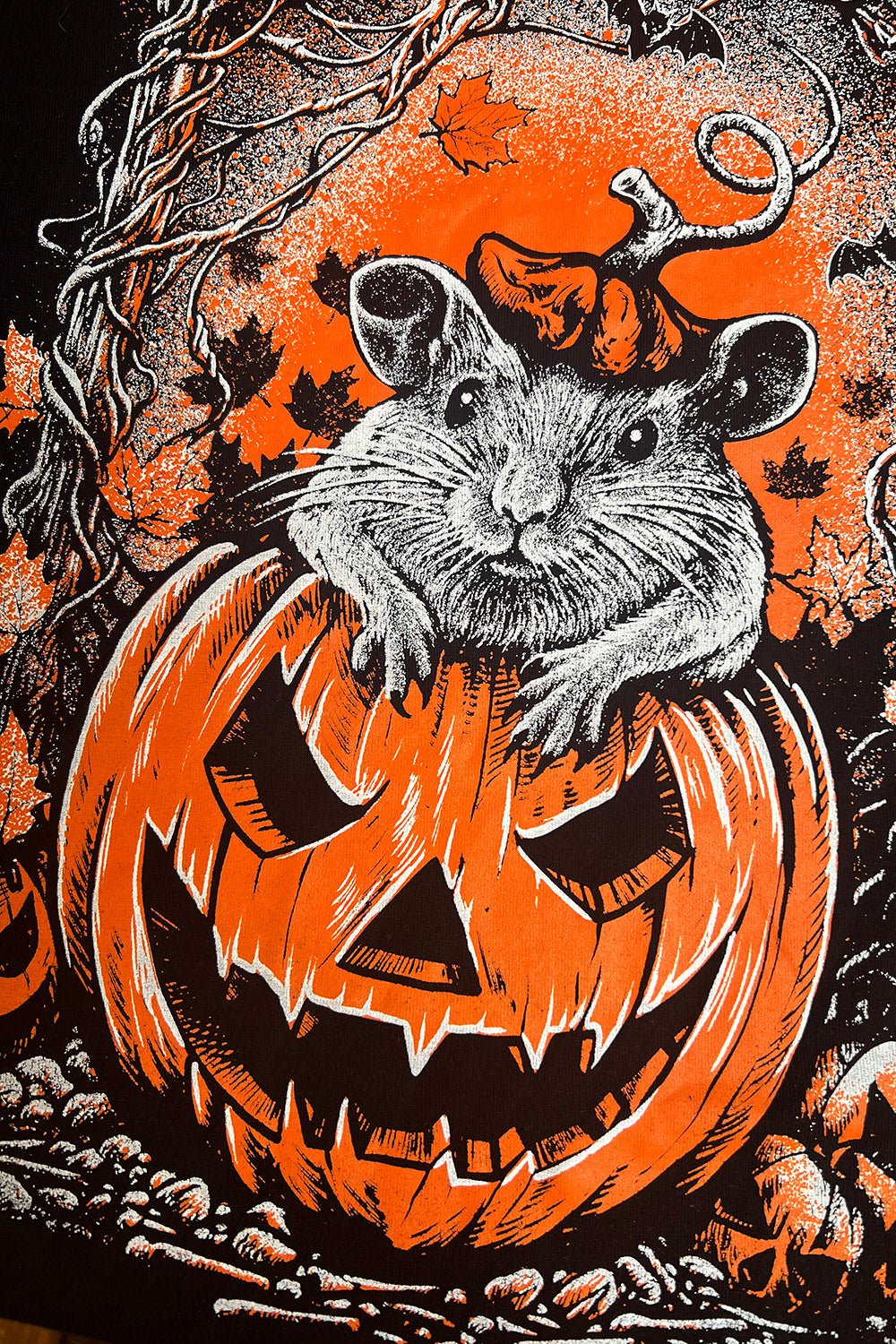 Halloween Rat Sweatshirt - Image 6