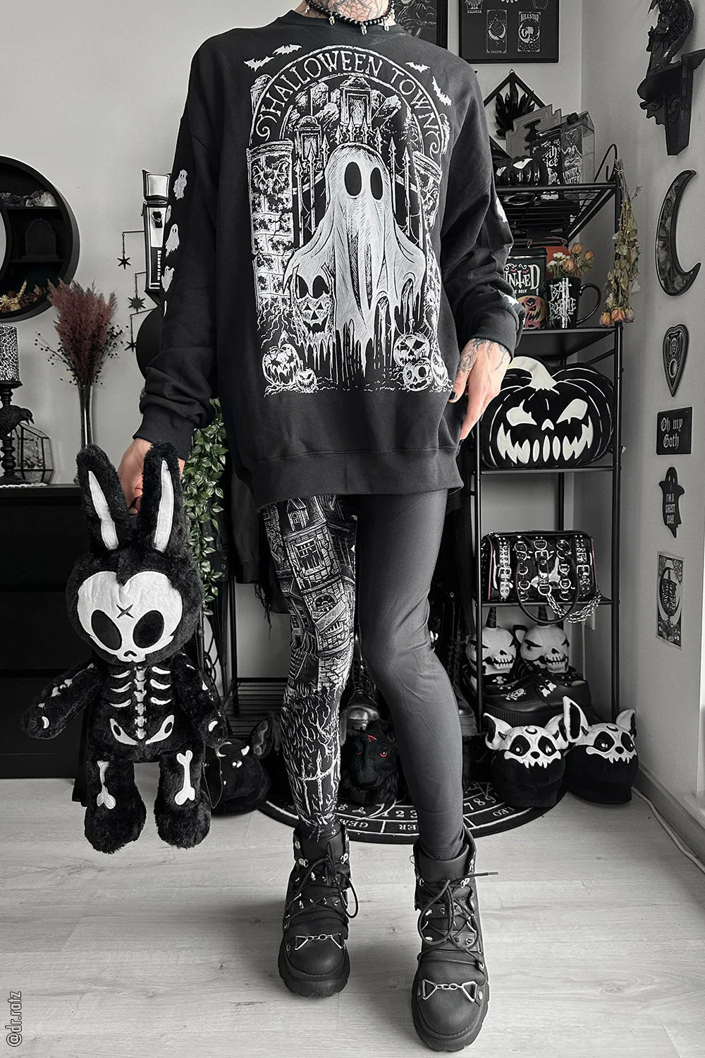 Halloween Town Ghostie Sweatshirt - Image 6