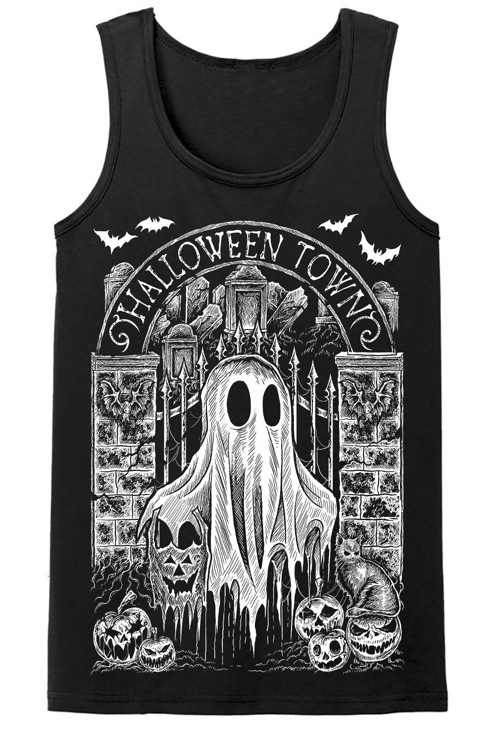 Halloween Town Ghostie T-shirt - Image 8