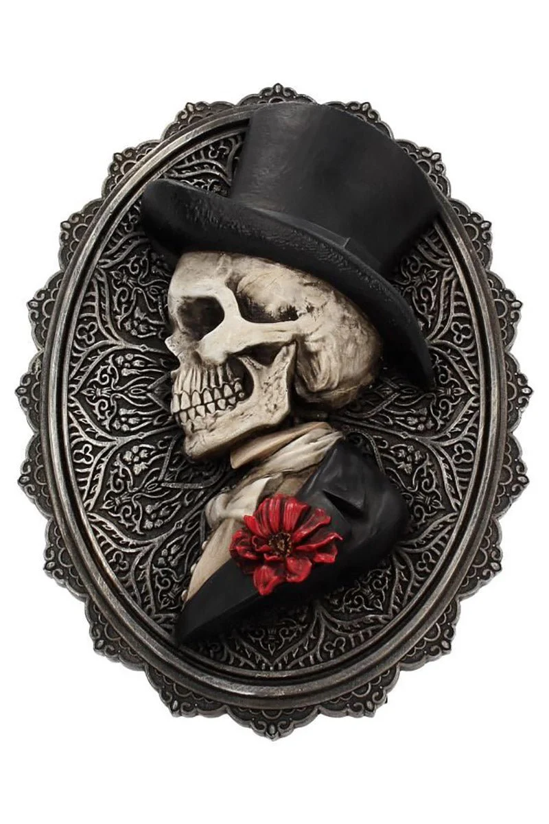 Handsome Skeleton Plaque