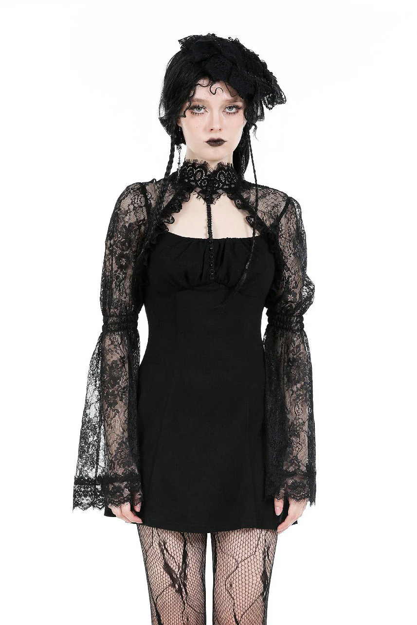 Haunted Gothic Keyhole Dress - Image 3